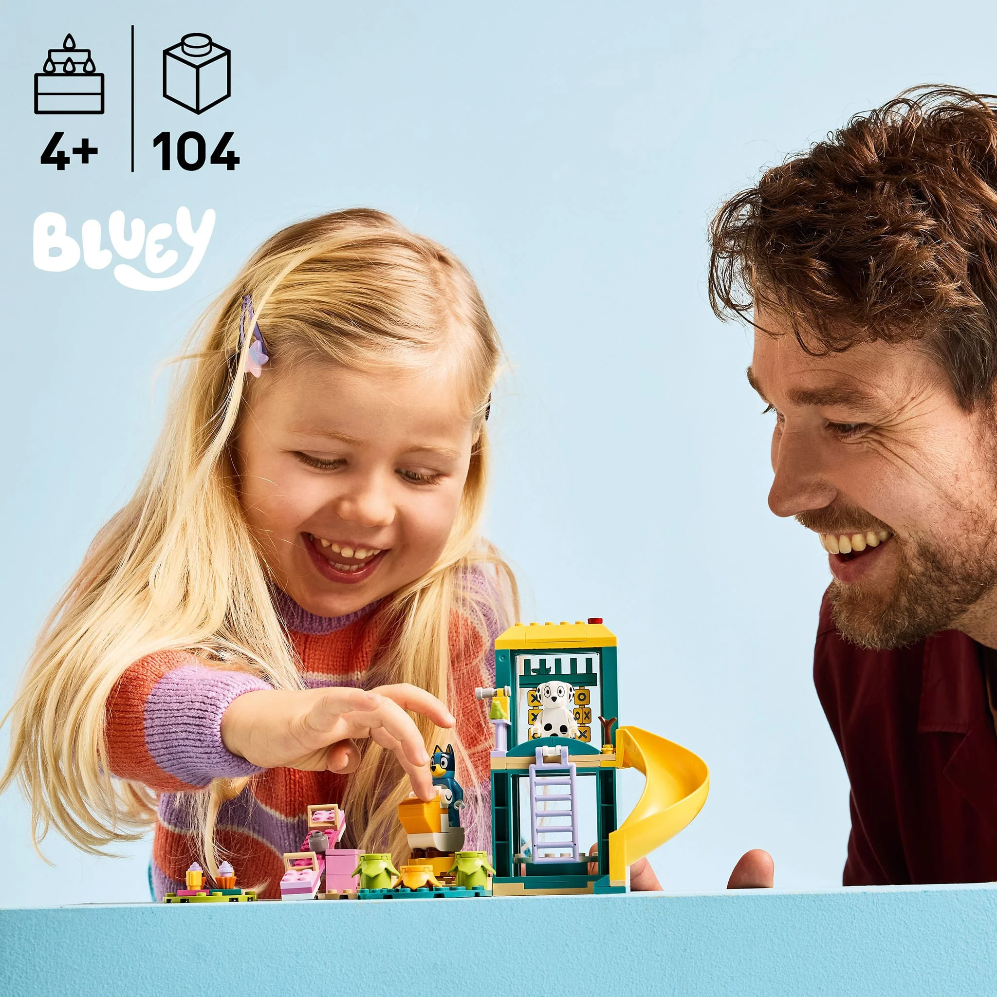 LEGO® Bluey Le terrain de jeu de Bluey et Chloe - Image 2