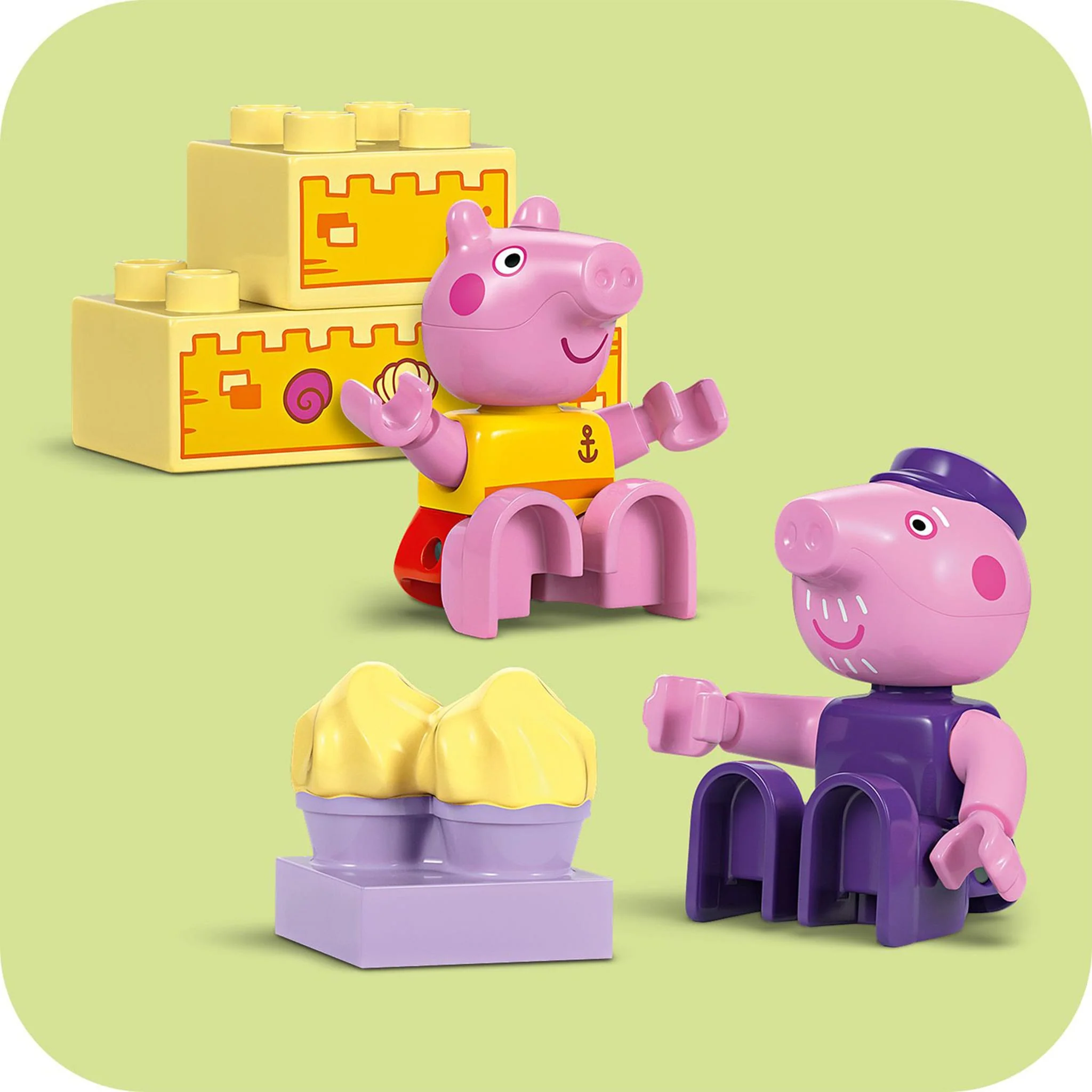 LEGO® DUPLO® Le voyage en bateau de Peppa Pig - Image 4