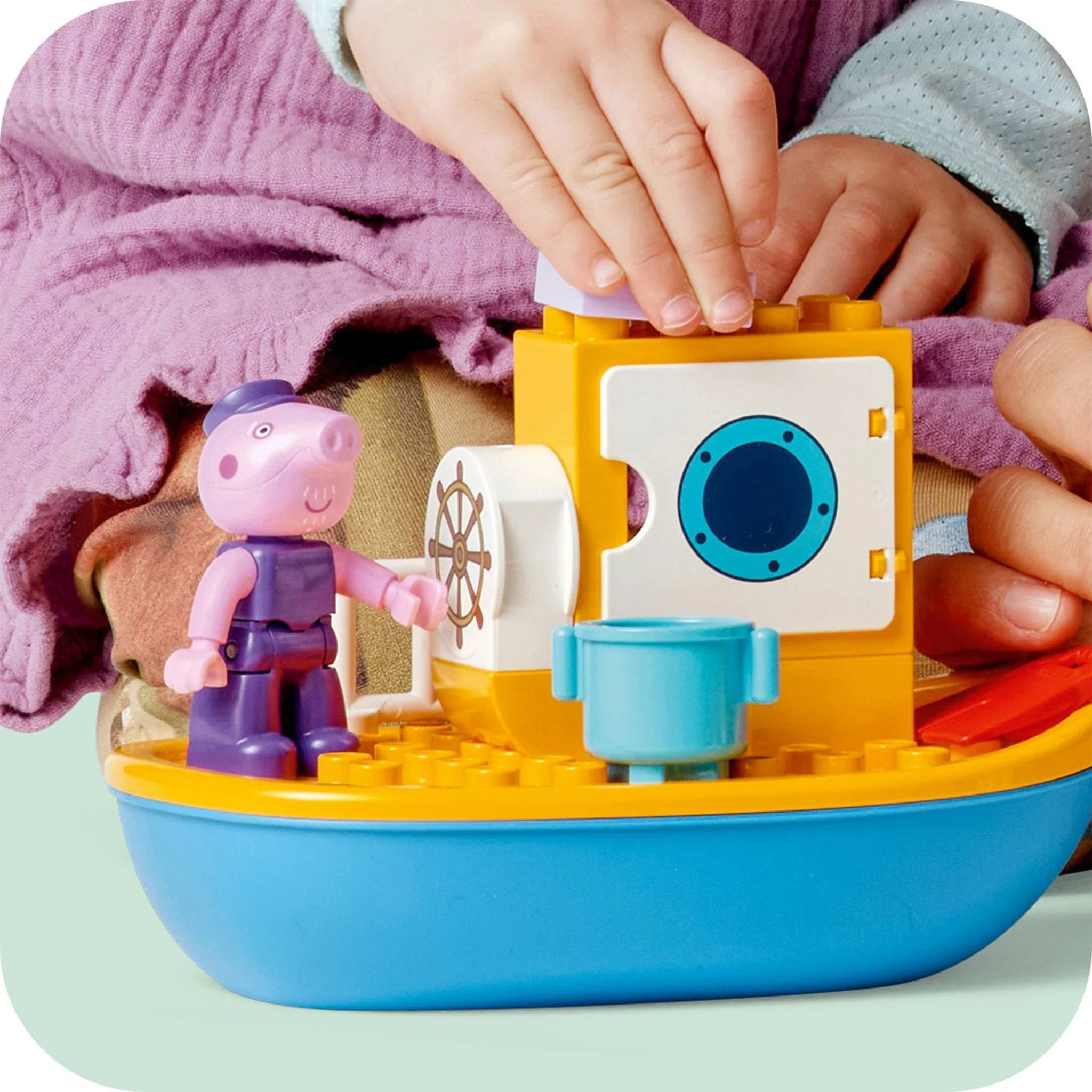 LEGO® DUPLO® Le voyage en bateau de Peppa Pig - Image 7