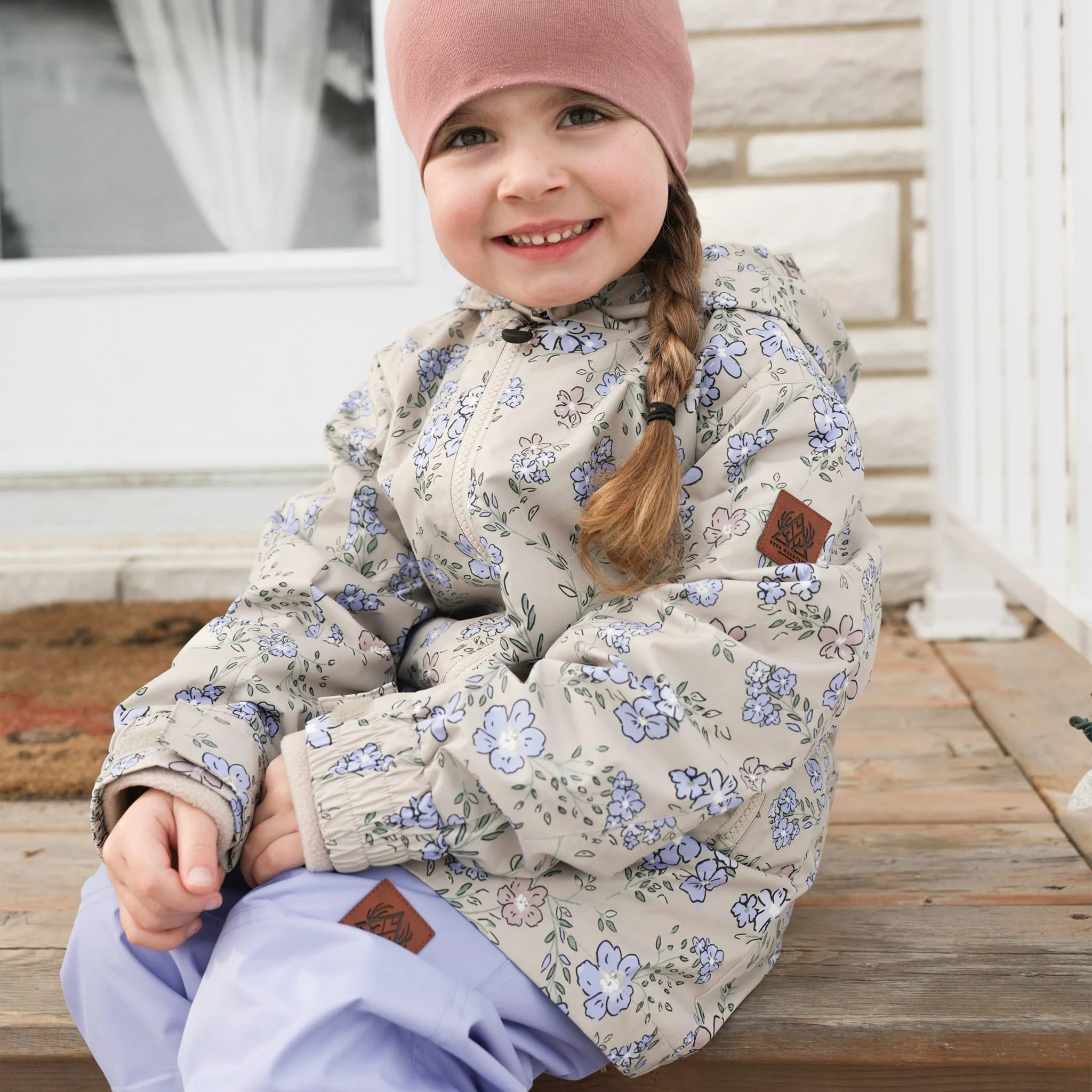 Ensemble Extérieur 3-en-1 Fleurs 2-6ans - Image 10