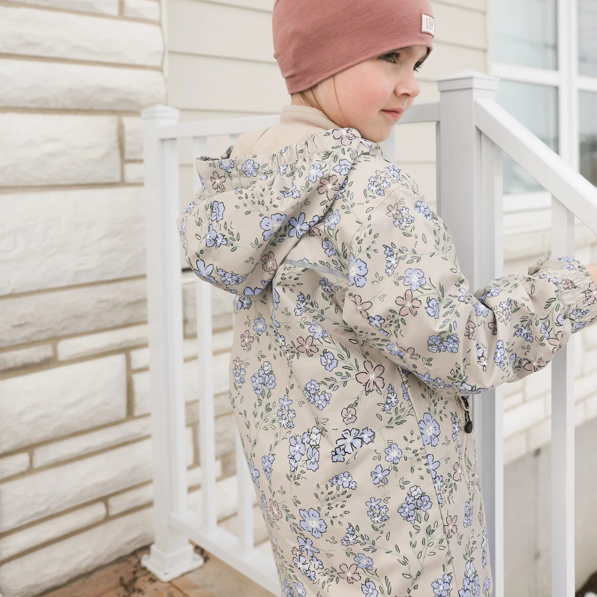 Ensemble Extérieur 3-en-1 Fleurs 2-6ans - Image 15