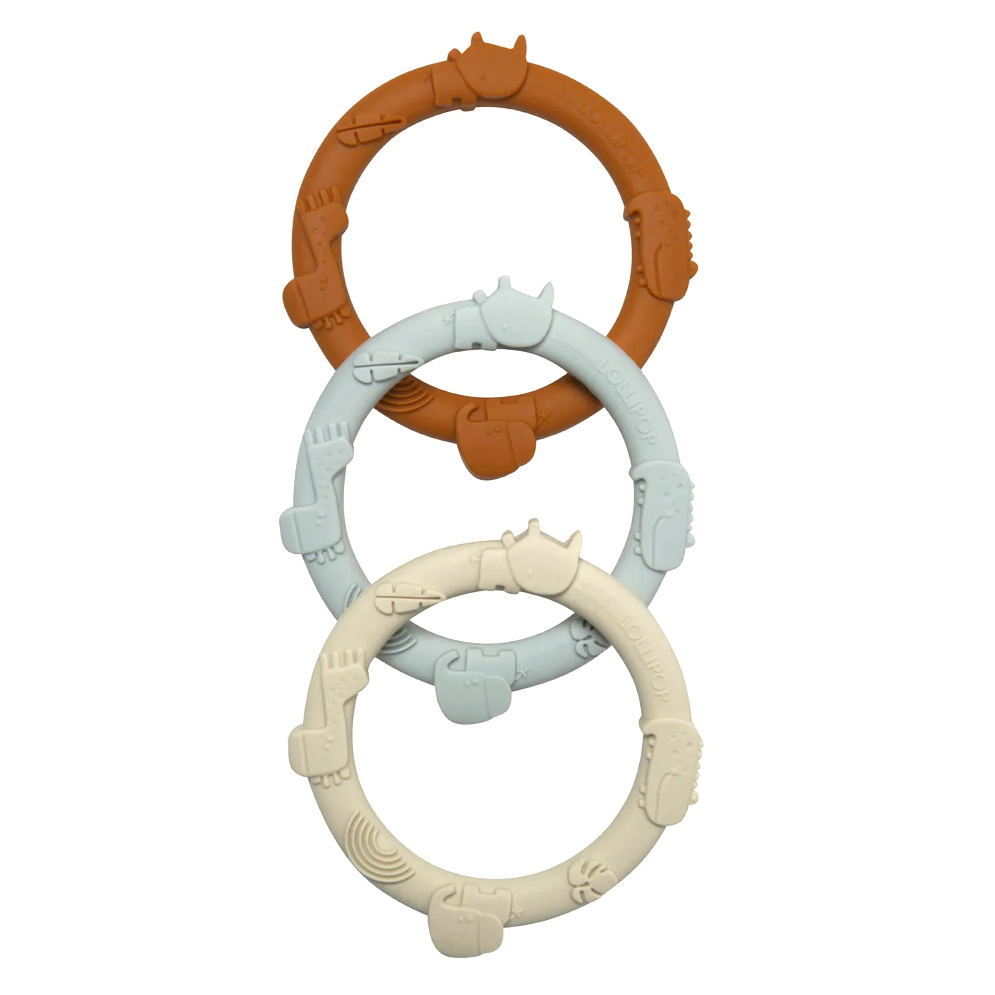 Ensemble Anneau Dentition Jungle - Miel/Ginger