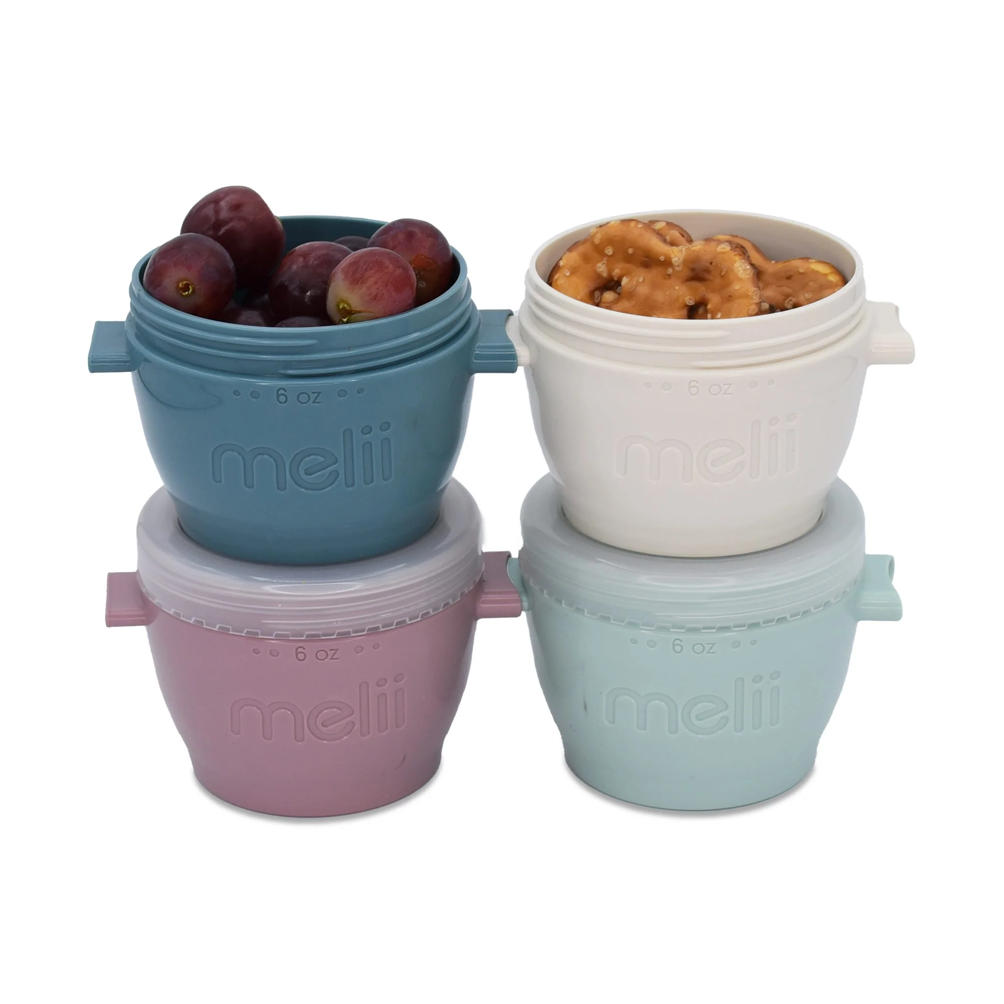 Ensemble Bols et Couvercles (4) 4oz - Image 3