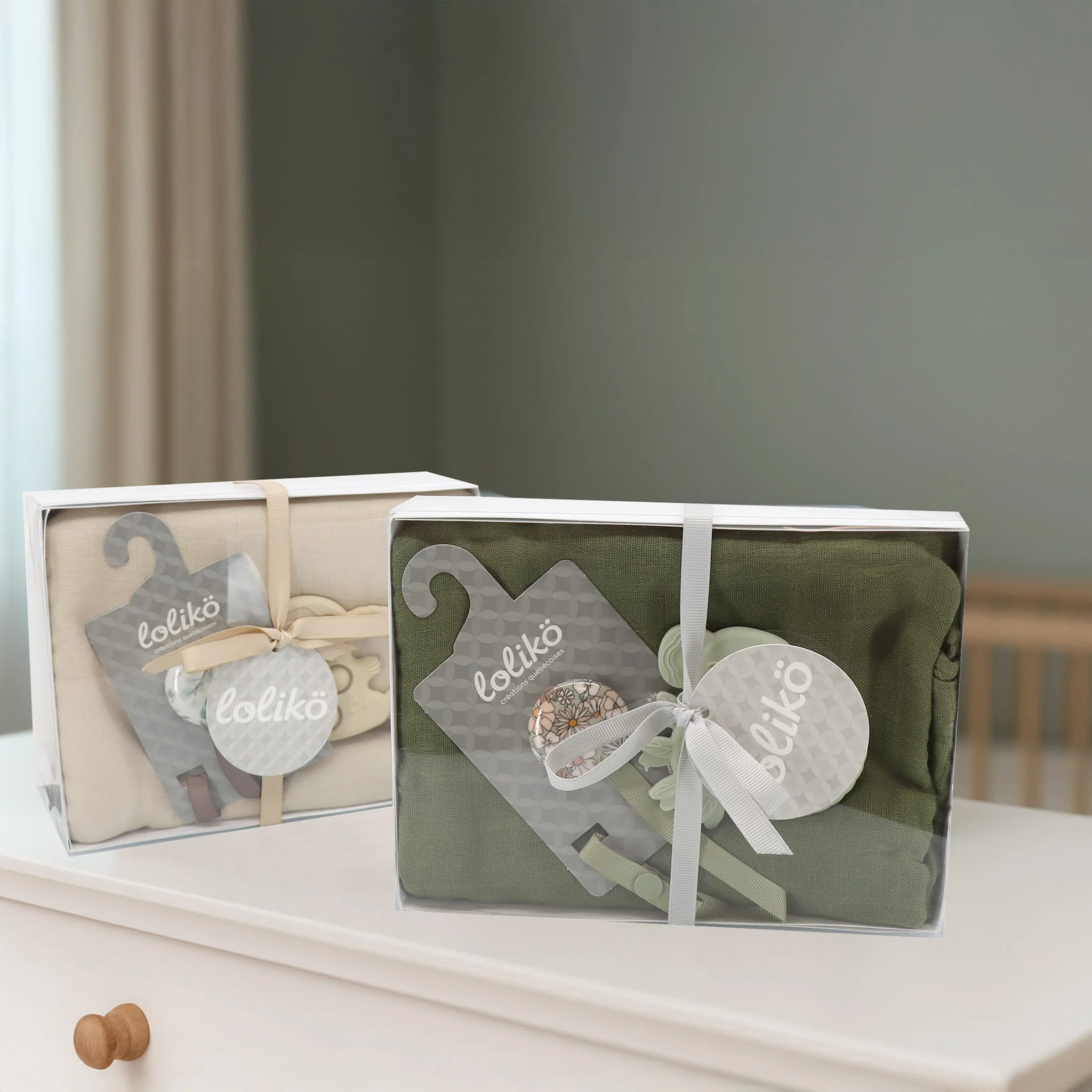 Ensemble Cadeau - Fleurs Vertes - Image 3