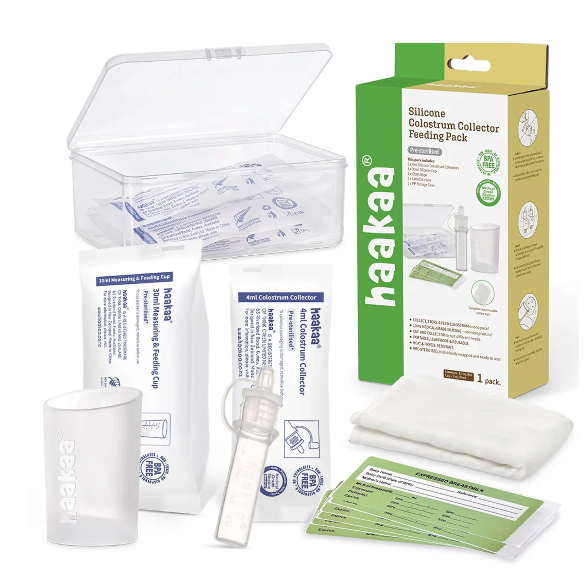 Ensemble Collecteur de Colostrum en Silicone - Image 2