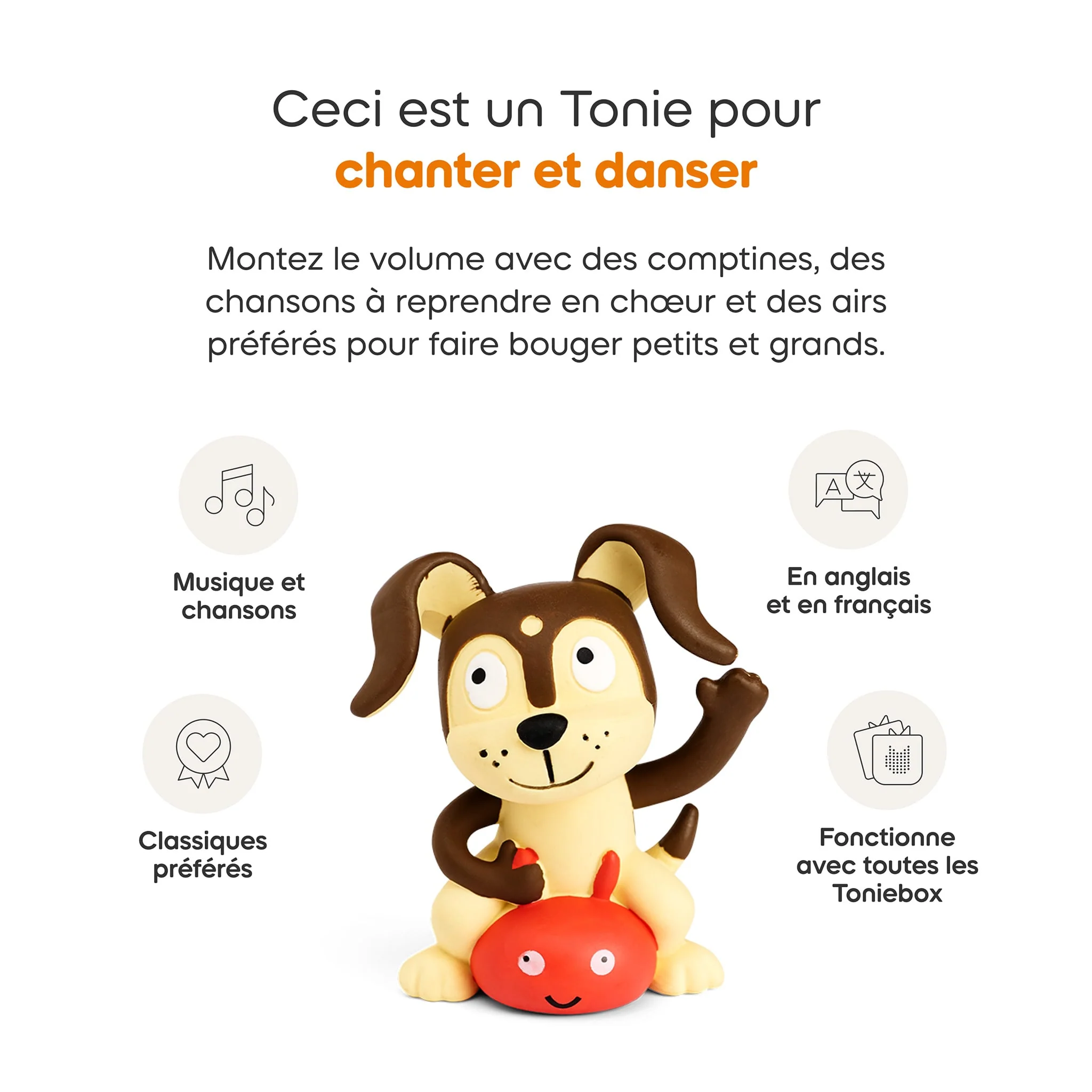 Toniebox 2 - Mon premier coffret Playtime Puppy – Rouge (bilingue) - Image 7