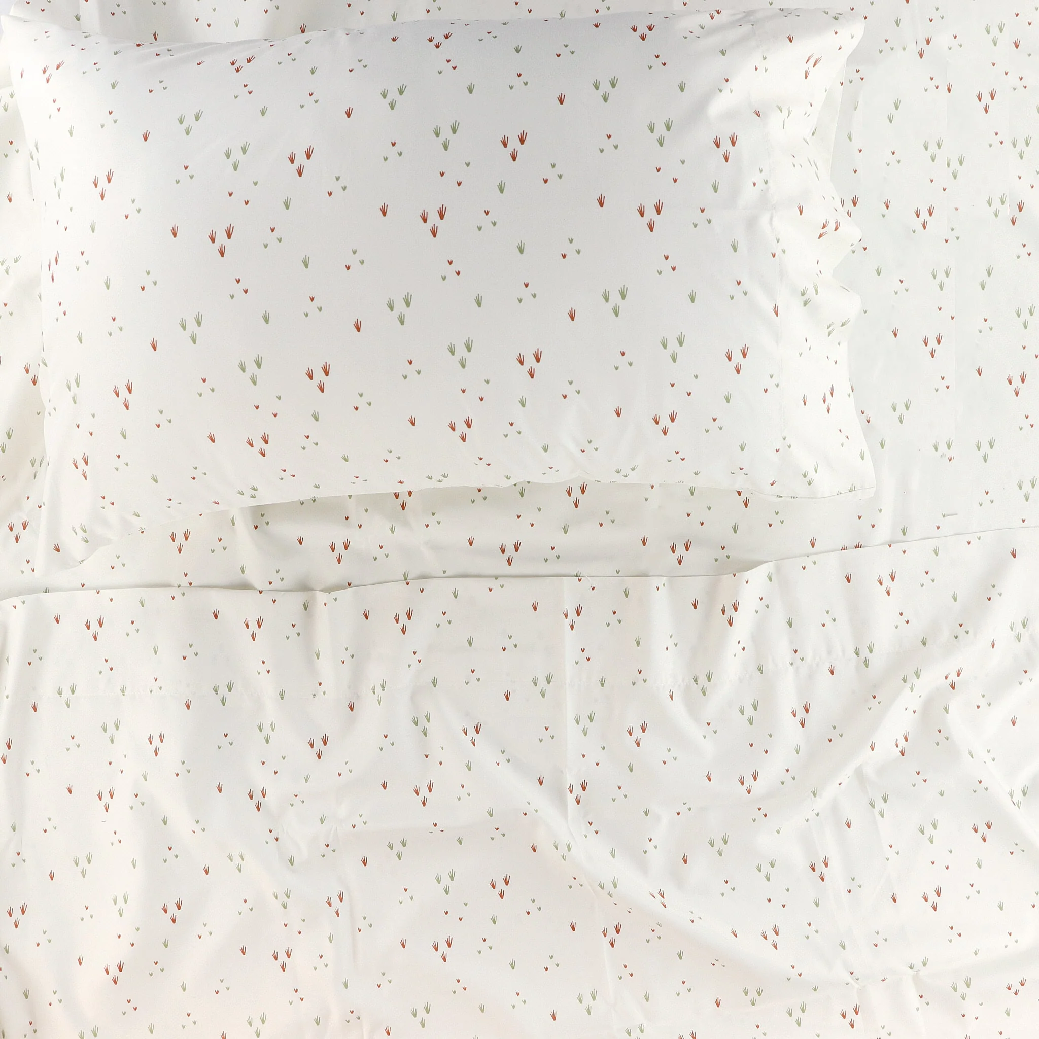 Ensemble Draps Lit Double - Herbes