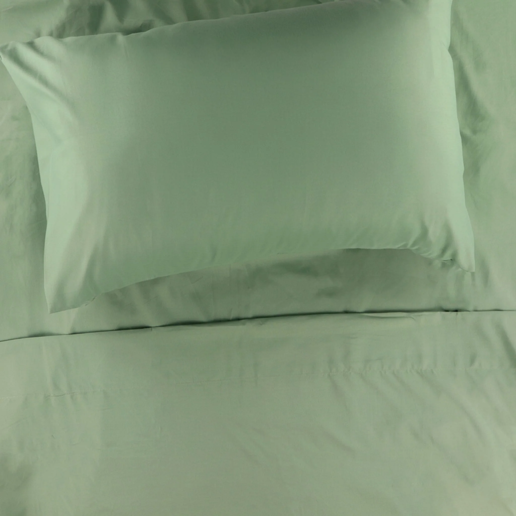 Ensemble Draps pour Lit Simple - Vert