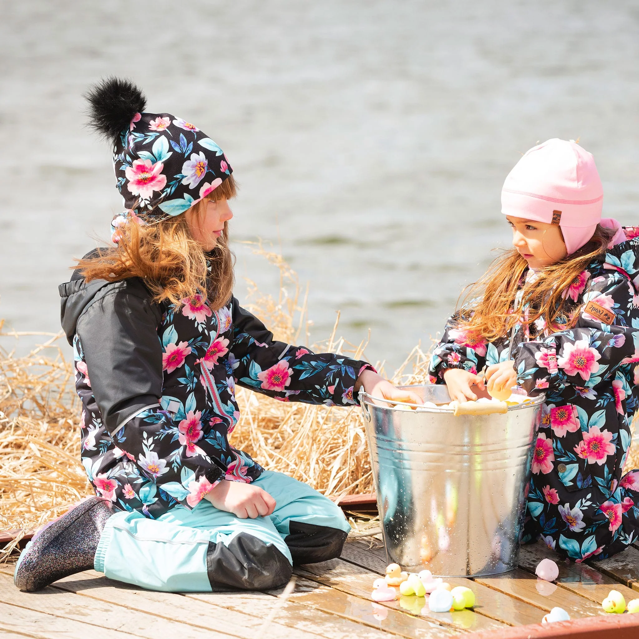 Ensemble Extérieur 3-en-1 Fleurs 2-6ans - Image 10