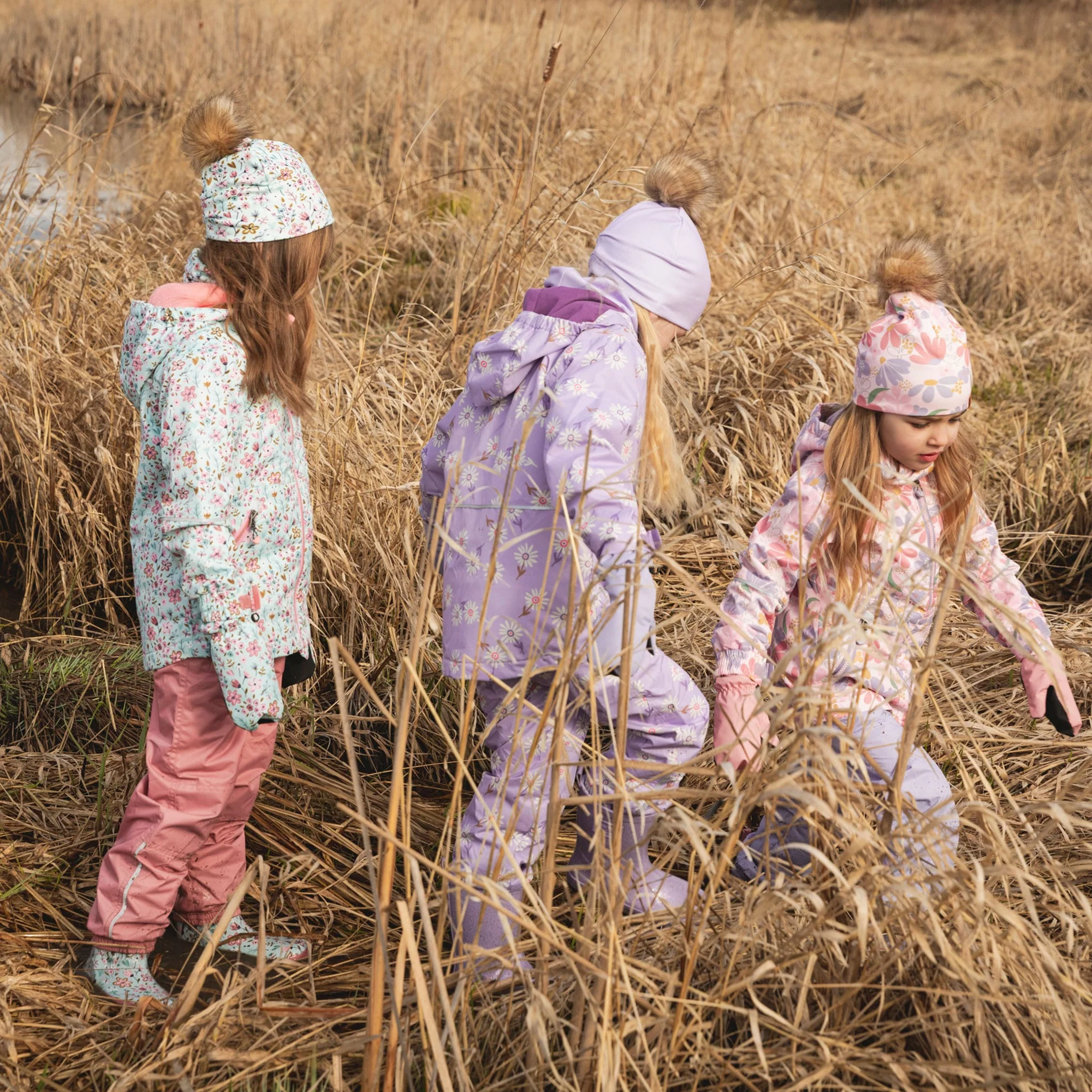 Ensemble Extérieur Petites Fleurs 7-12ans - Image 4