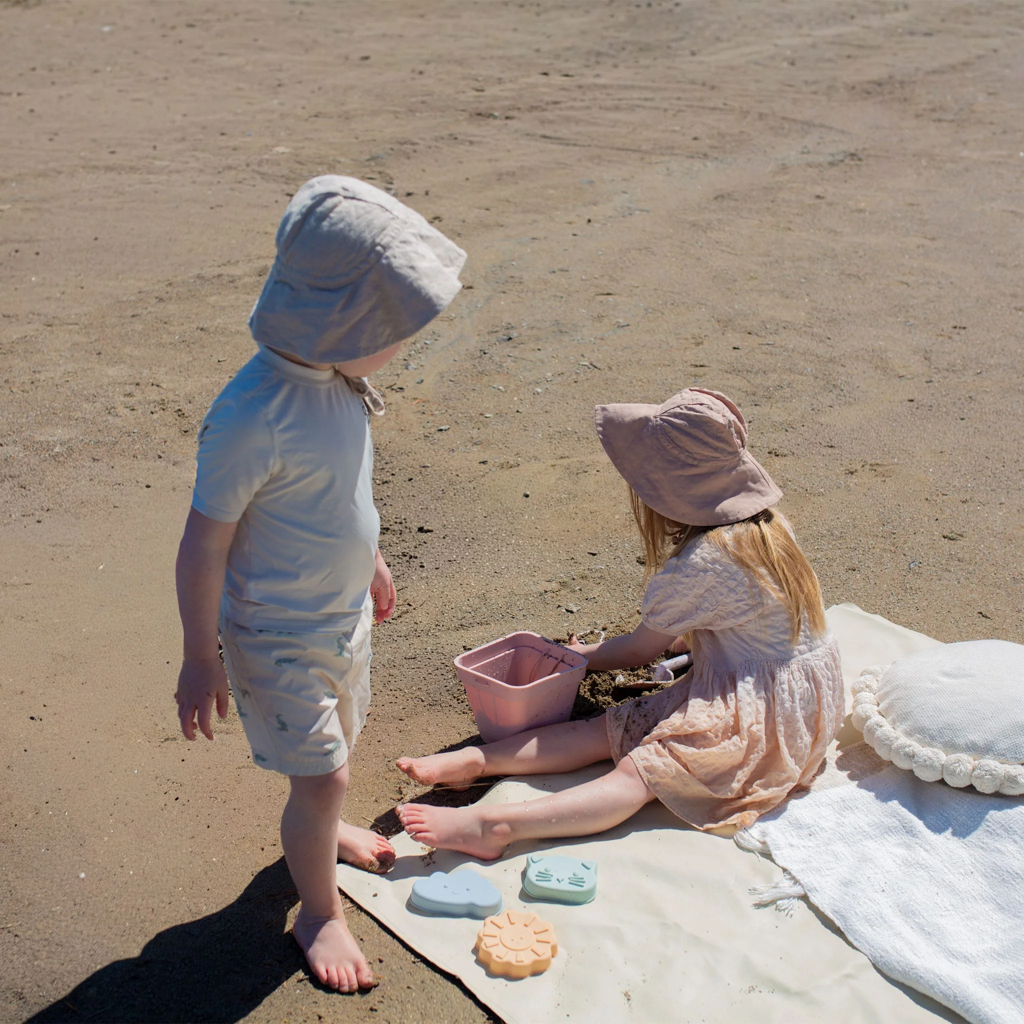Ensemble Jouet de Plage en Silicone - Pastel - Image 4