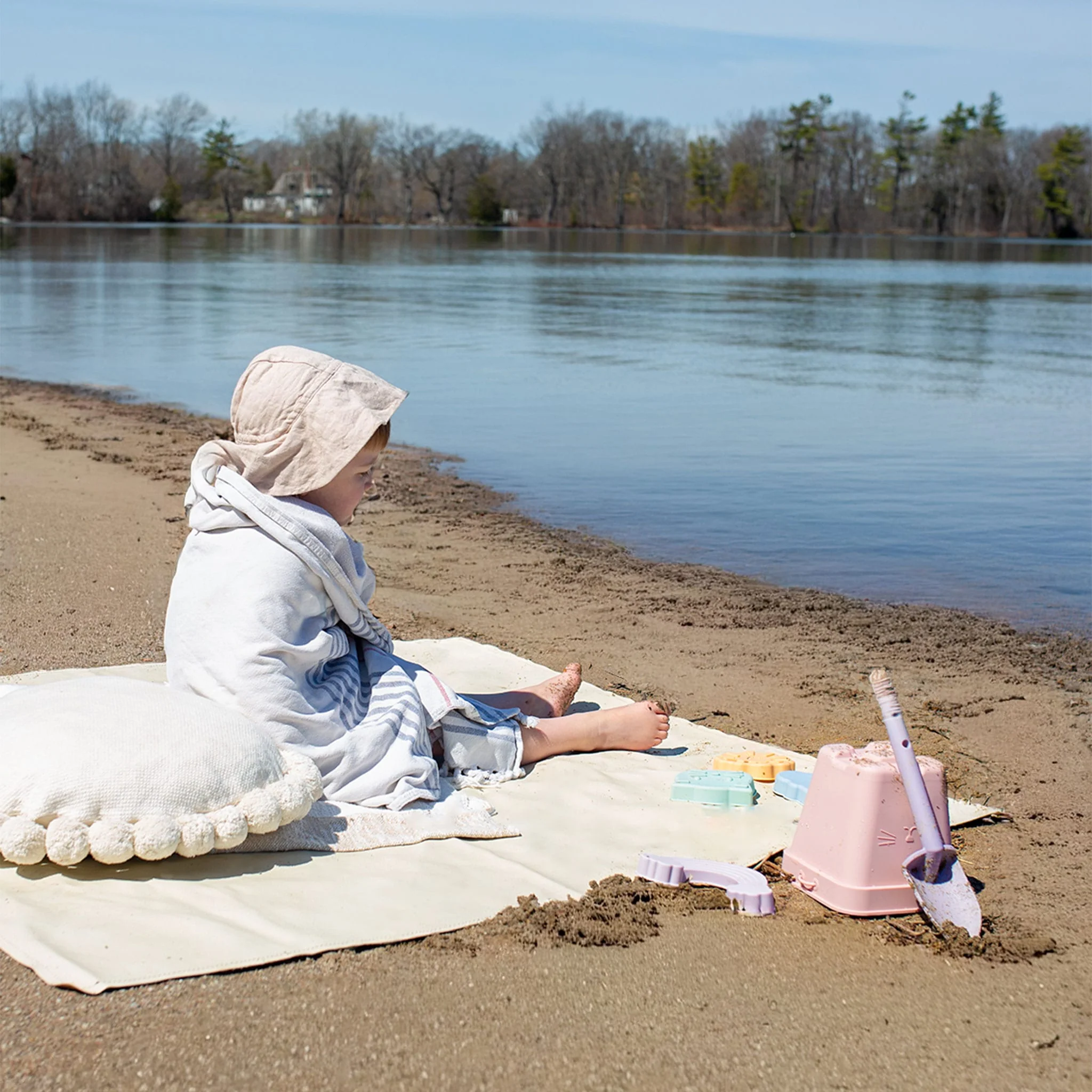 Ensemble Jouet de Plage en Silicone - Pastel - Image 7