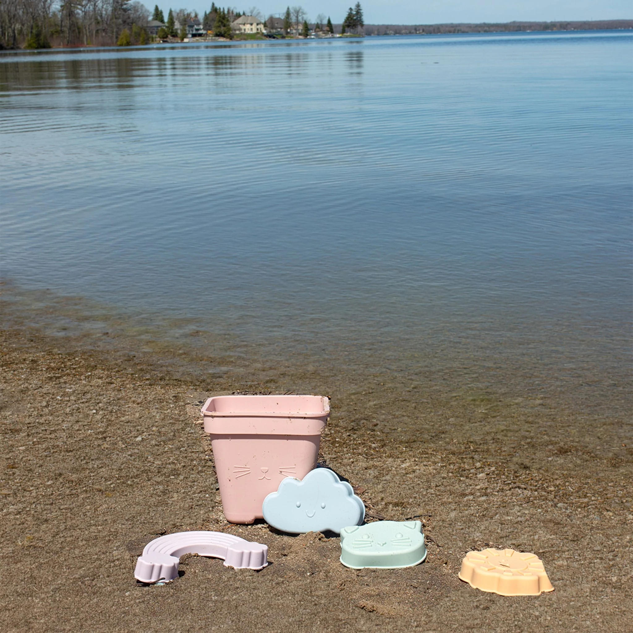 Ensemble Jouet de Plage en Silicone - Pastel - Image 8