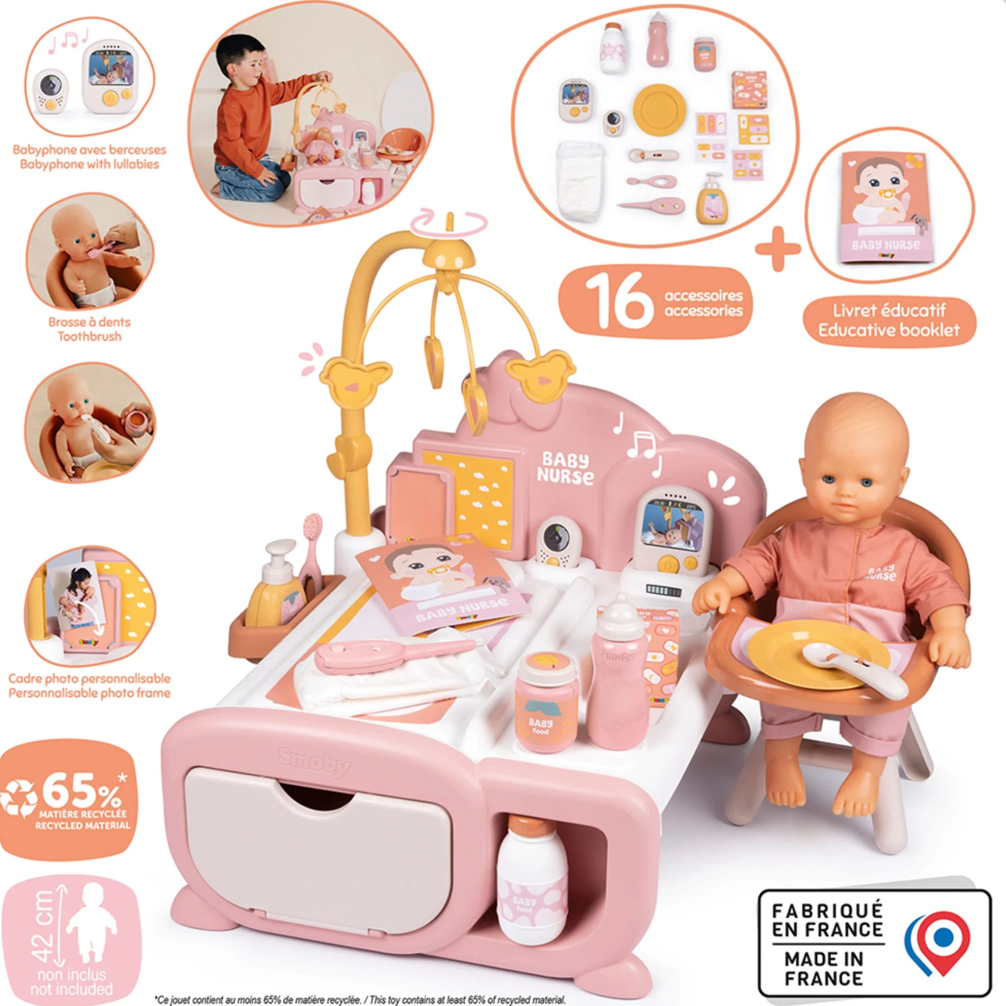 Ensemble Pouponnière Pour Poupée - Image 4