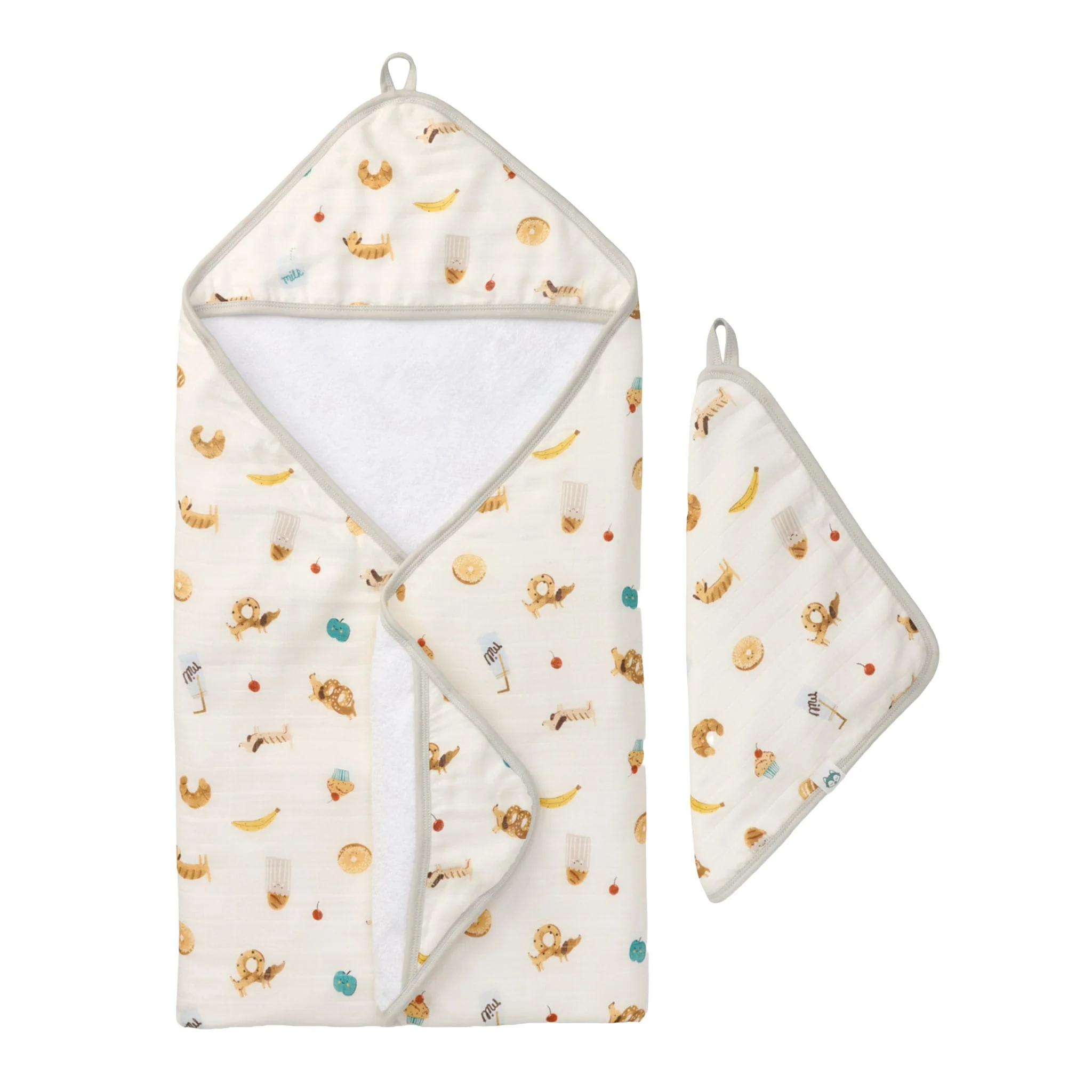 Ensemble Serviette à Capuchon - Déjeuner