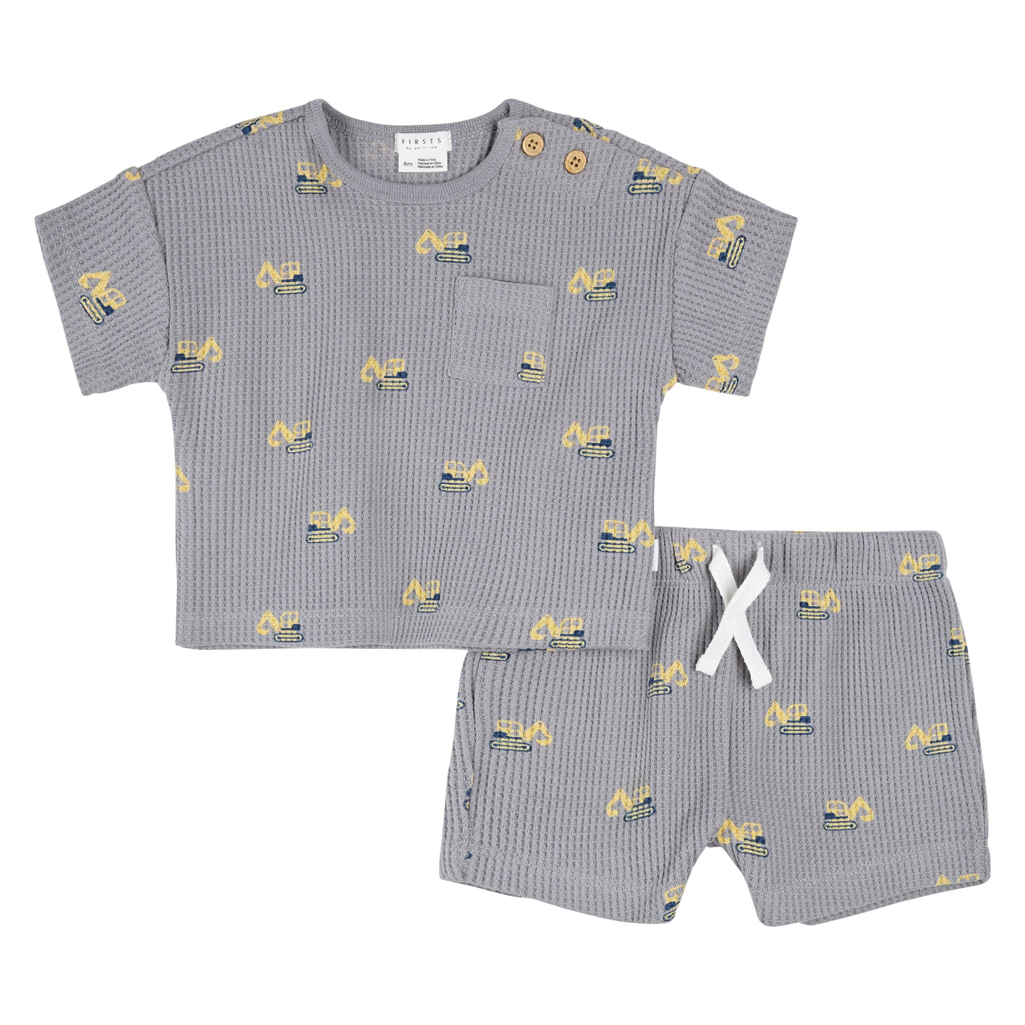 Ensemble Short Construction 3-24mois