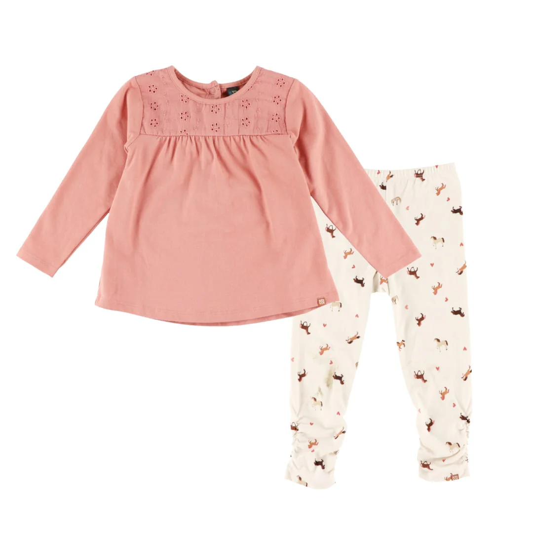 Ensemble T-shirt Cowgirl 6-24mois