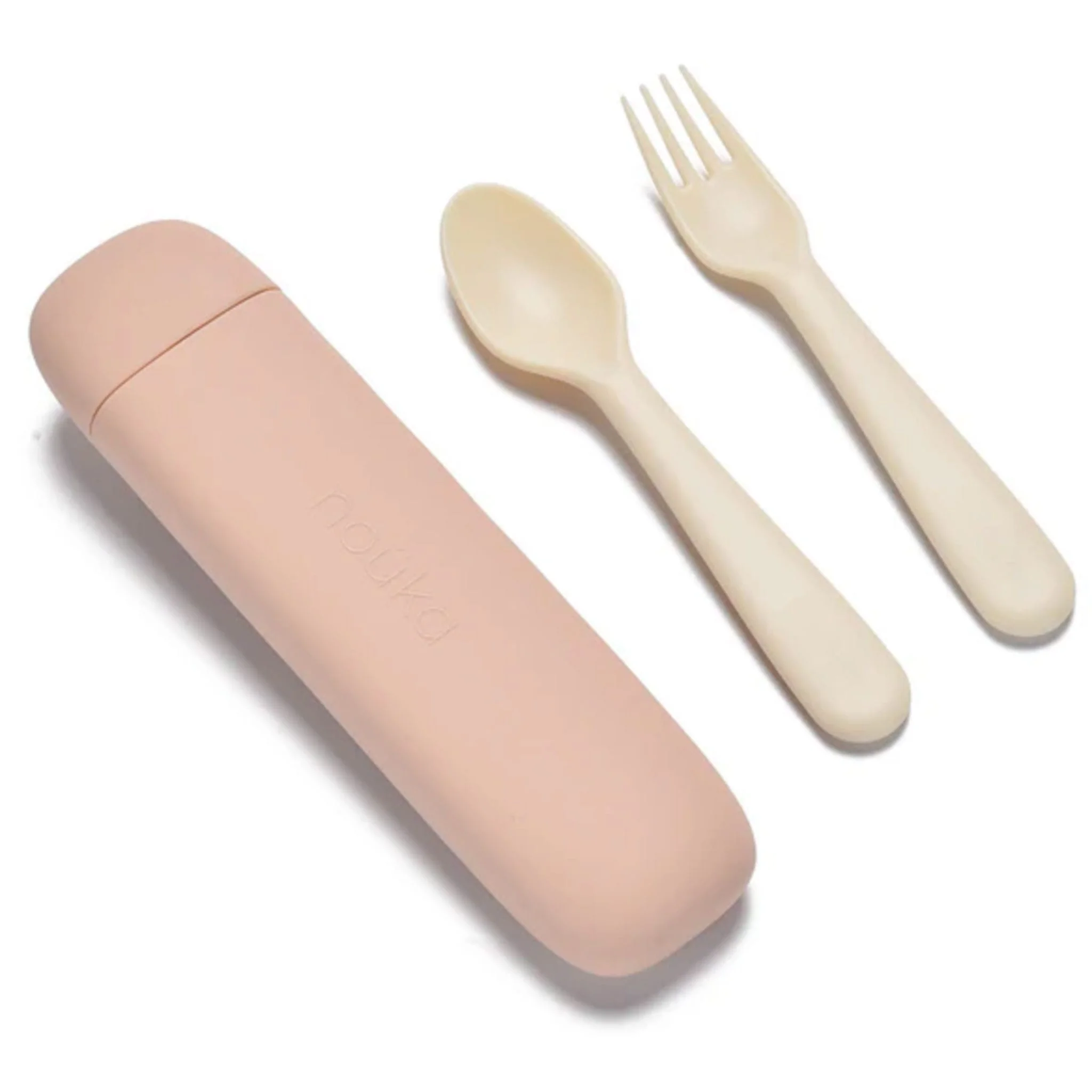 Coffret D'Ustensiles Réutilisables et Étui de Transport - Blush