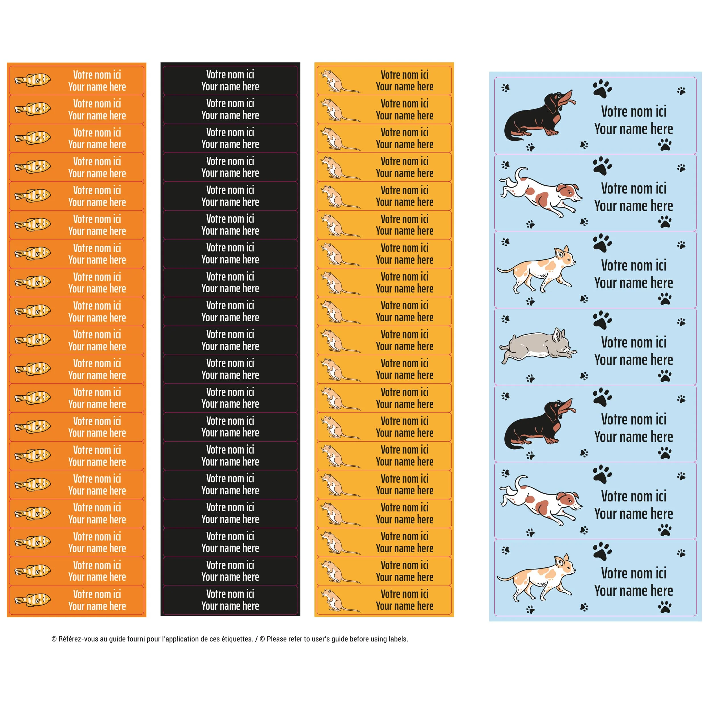 Étiquettes Essentiel - Animaux - Image 3
