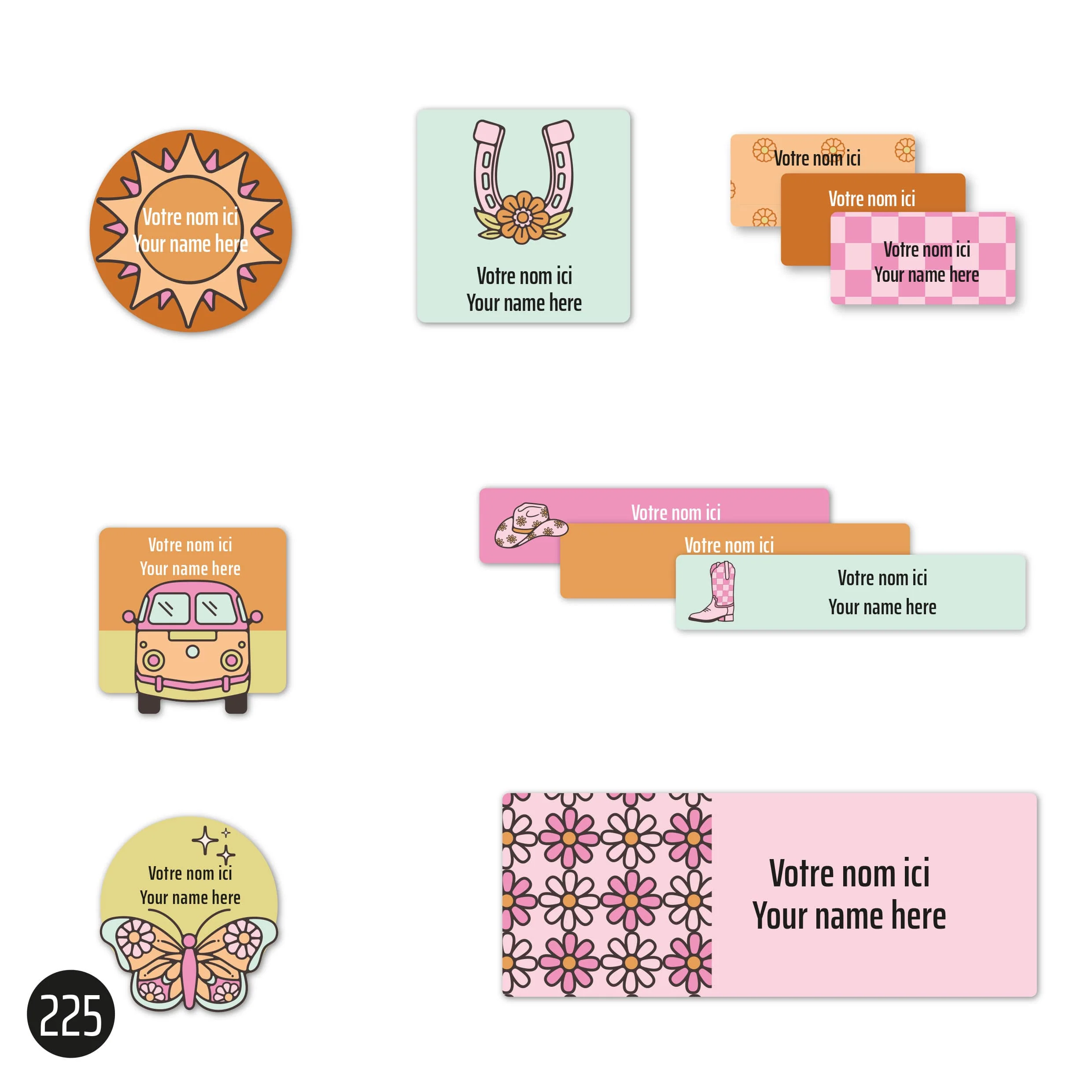 Étiquettes Scolaire - Rodéo - Image 5