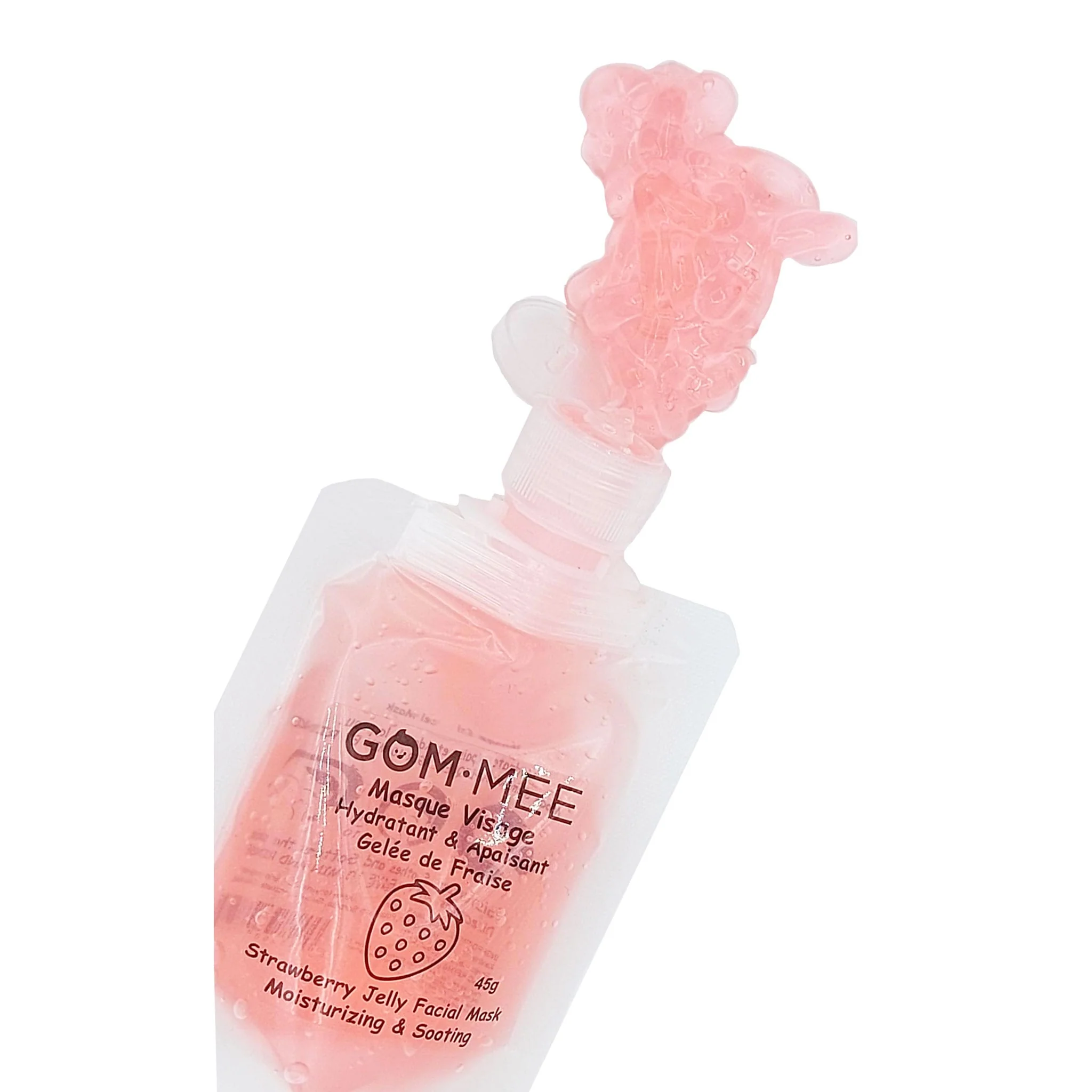 Masque Visage Gelée Fraise 45G - Image 2