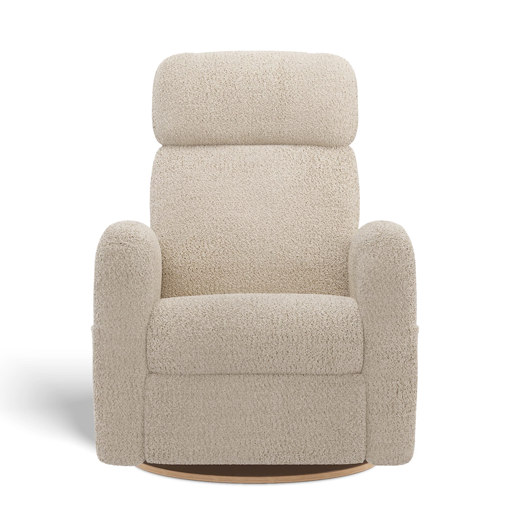 Fauteuil Berçant Inclinable Pivotant Hailey Puppy Sand avec Mécanisme Électrique - Image 2
