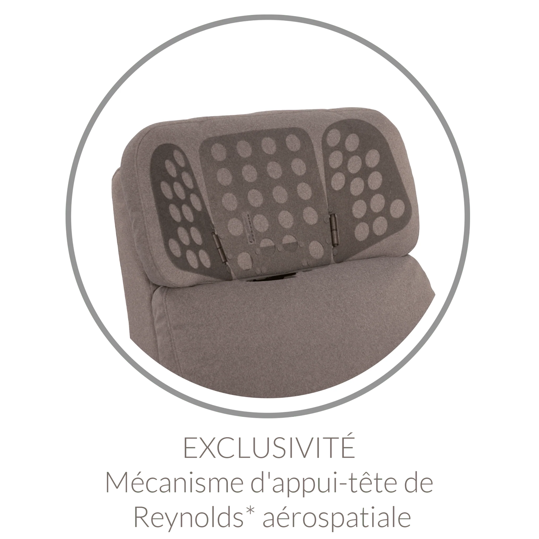 Fauteuil Berçant Inclinable Pivotant Hailey Como Sand avec Mécanisme Électrique - Image 9