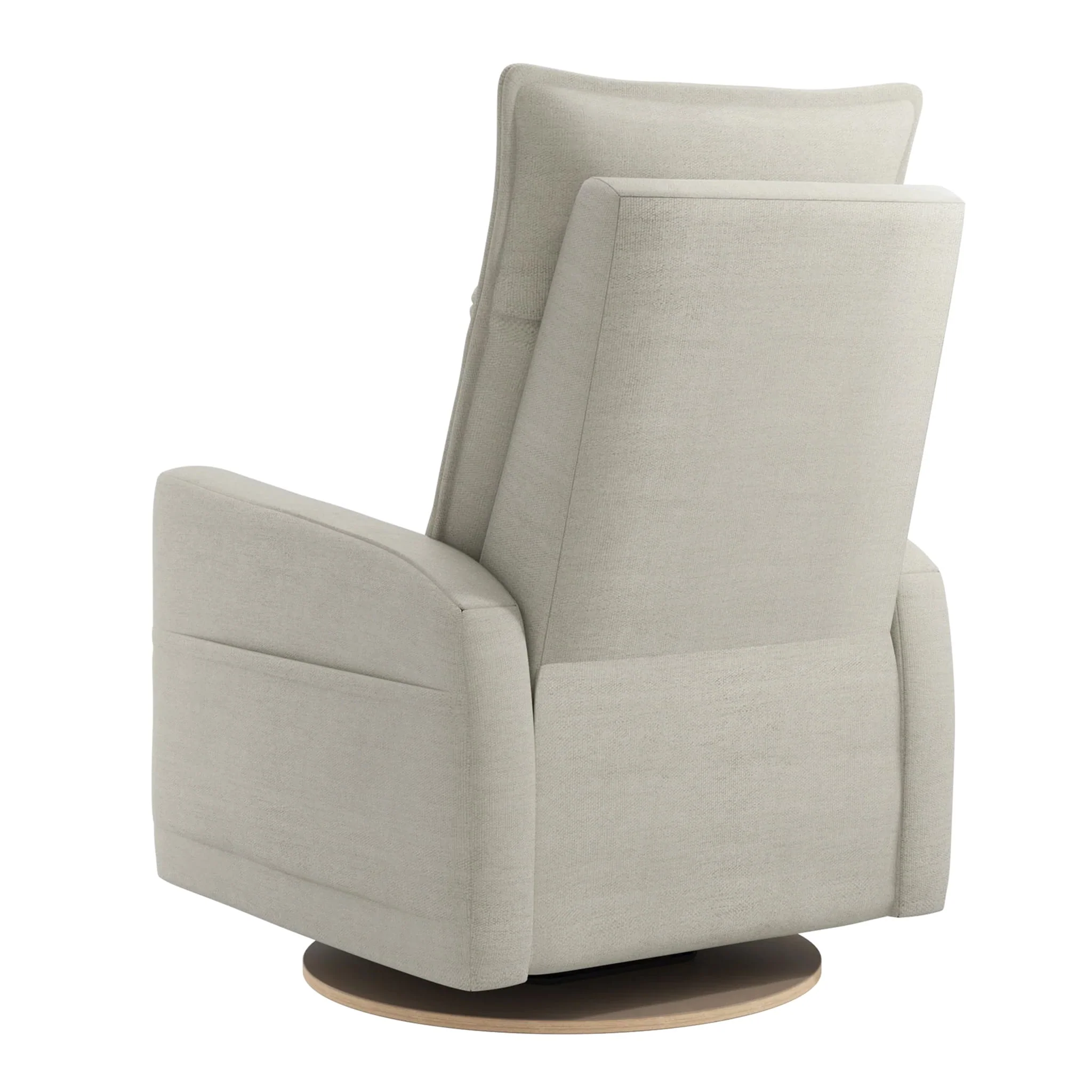Fauteuil Berçant et Pivotant Arya - Como Sand - Image 3