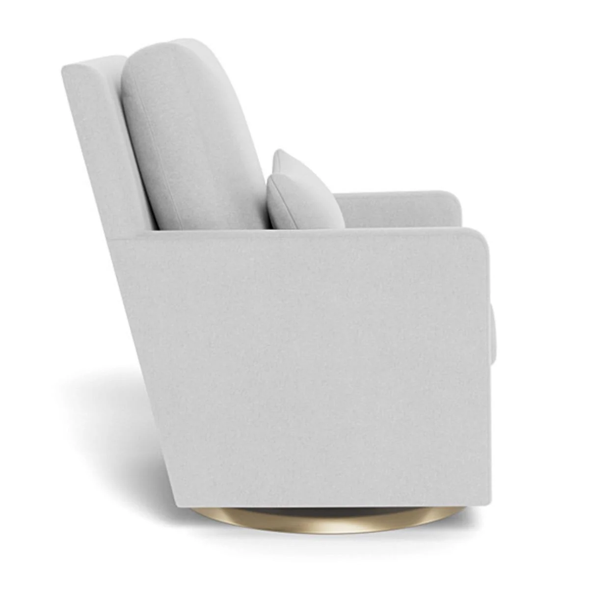 Fauteuil Berçant et Pivotant Como - Ash / Or - Image 7