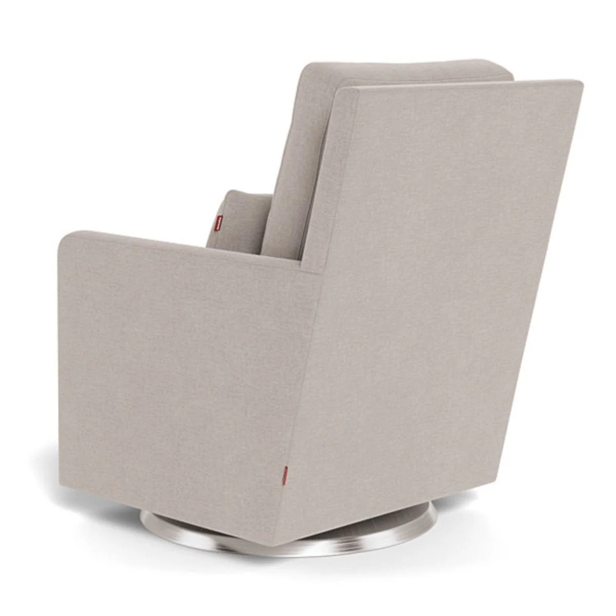 Fauteuil Berçant et Pivotant Como - Sand / Argent - Image 3