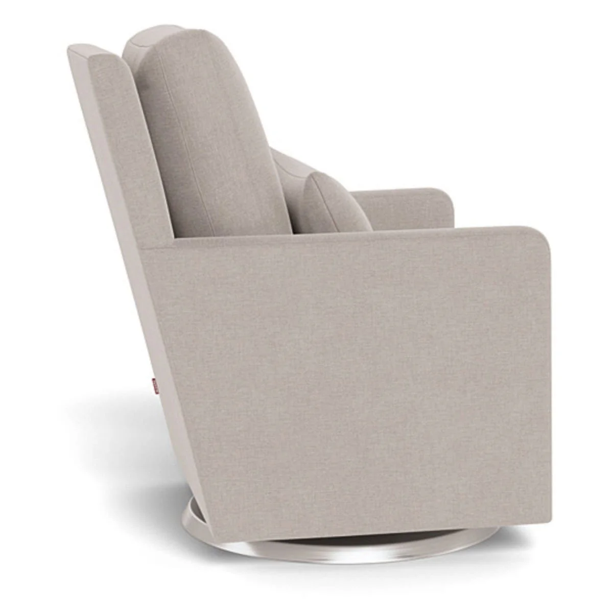 Fauteuil Berçant et Pivotant Como - Sand / Argent - Image 5