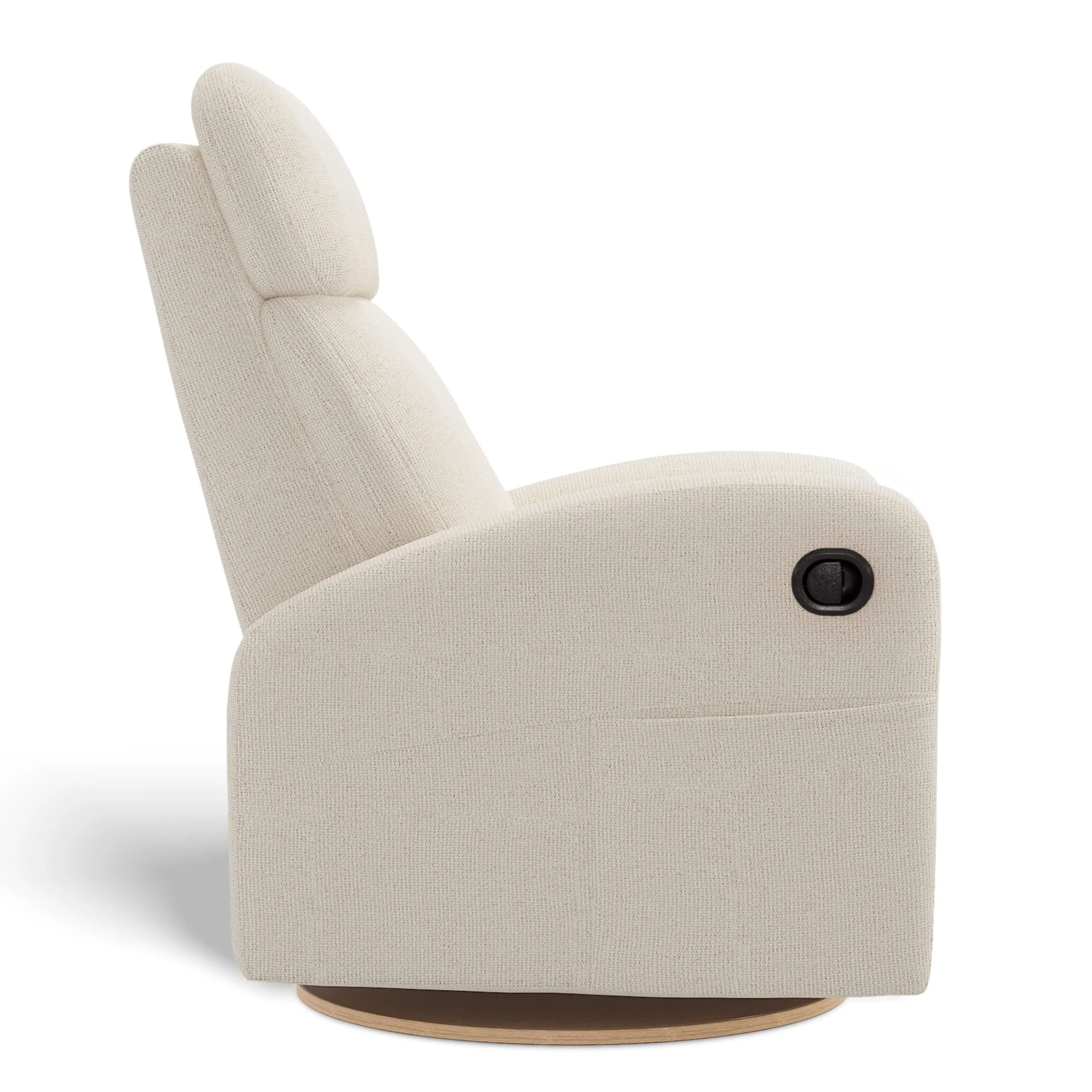 Fauteuil Berçant Inclinable Pivotant Hailey - Henequen (Tissu anti-tache) - Image 3