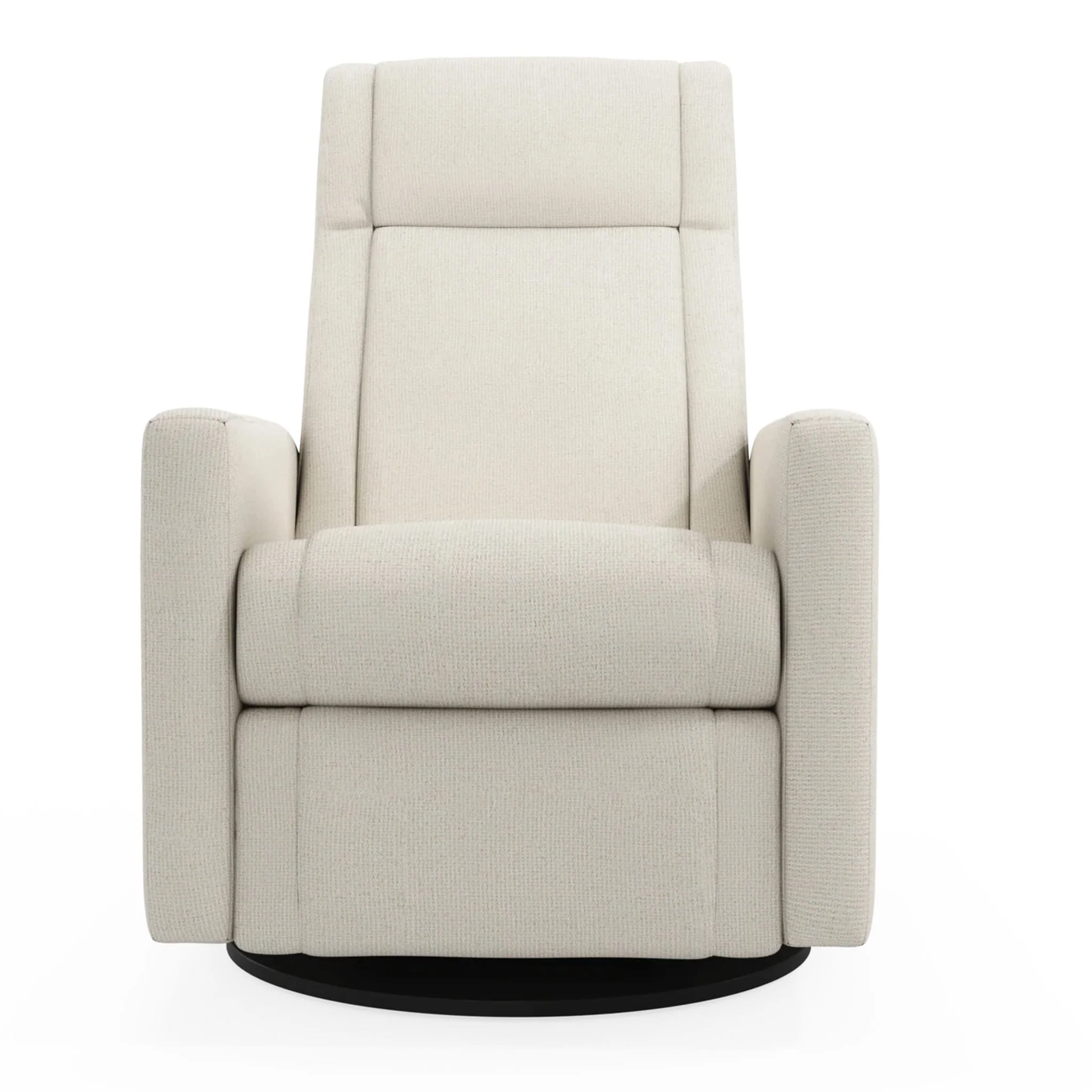 Fauteuil Berçant et Pivotant Nelly - Henequen (Tissu anti-tache) - Image 2