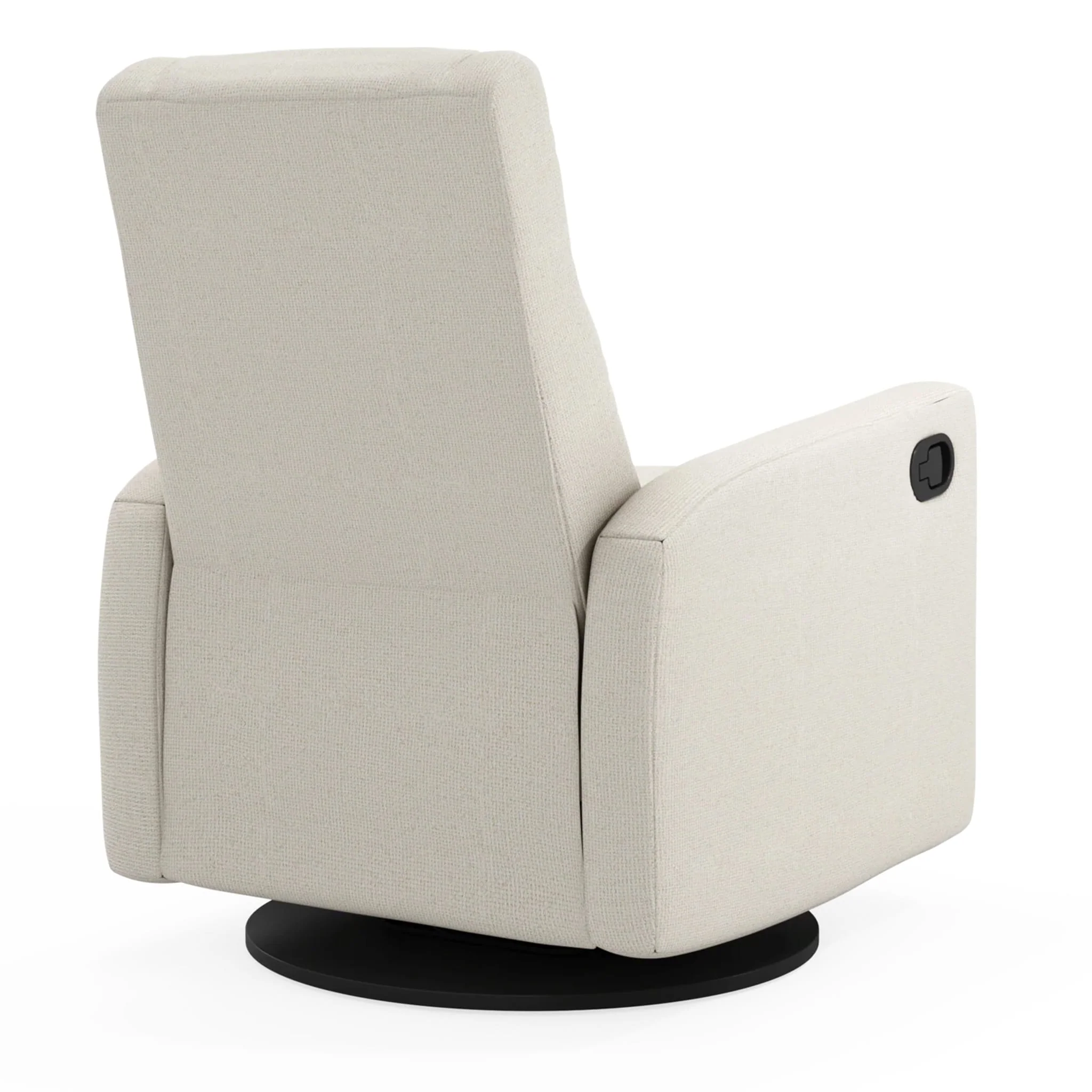 Fauteuil Berçant et Pivotant Nelly - Henequen (Tissu anti-tache) - Image 4