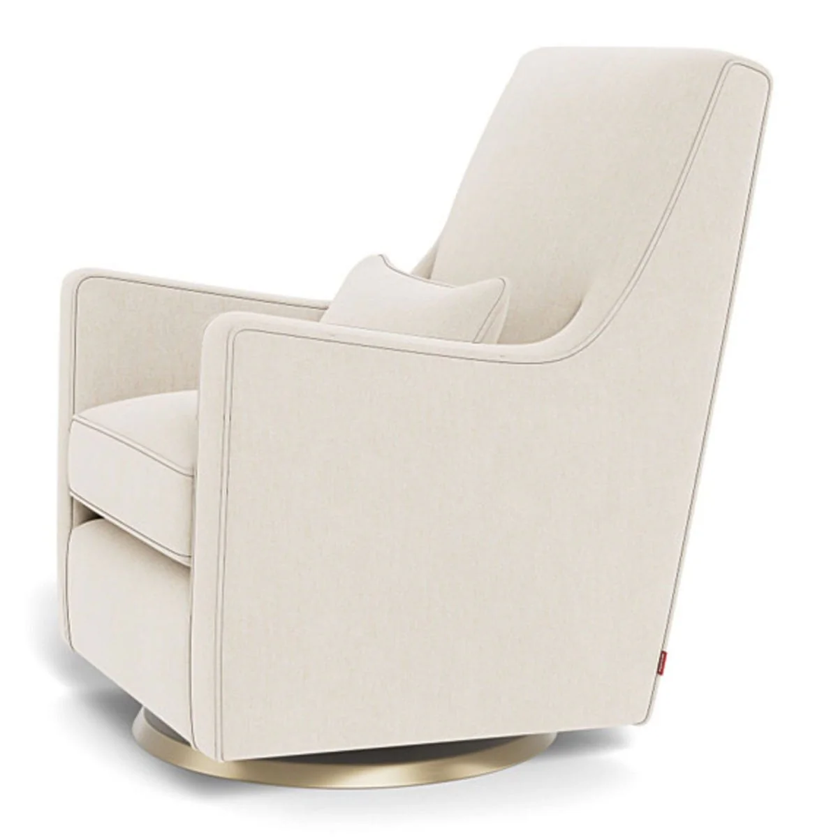 Fauteuil Berçant et Pivotant Luca - Dune / Or - Image 4