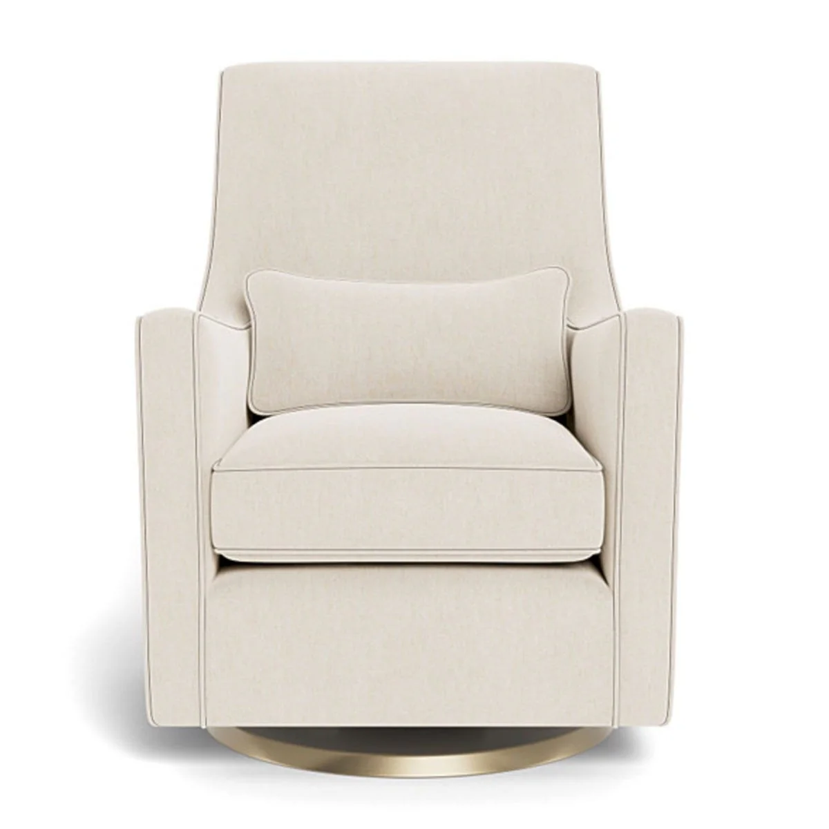 Fauteuil Berçant et Pivotant Luca - Dune / Or - Image 5