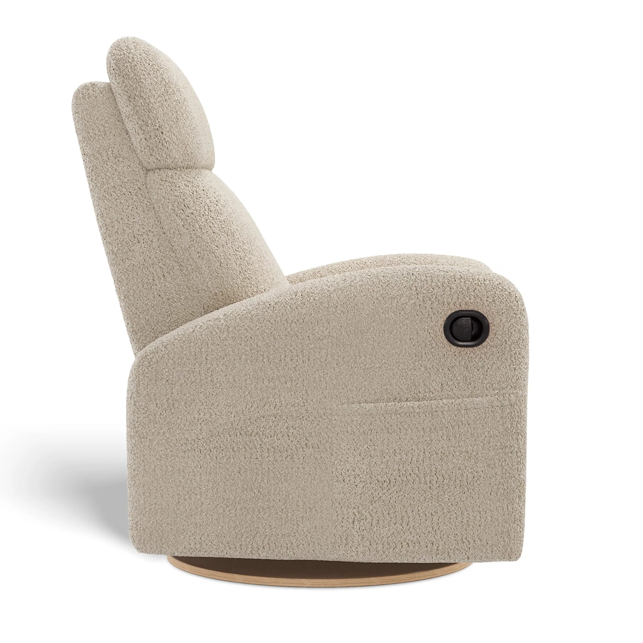 Fauteuil Berçant Inclinable Pivotant Hailey - Puppy Sand - Image 3