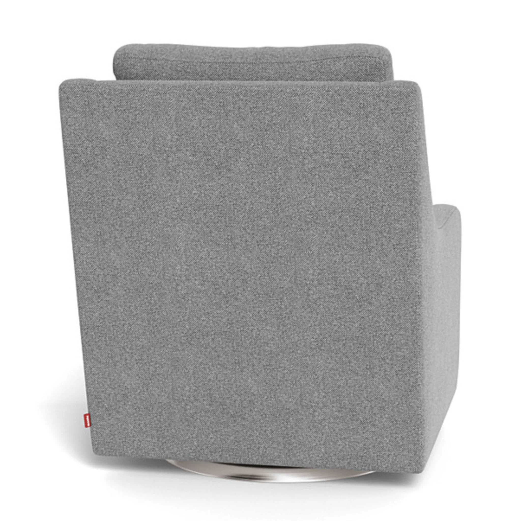 Fauteuil Berçant et Pivotant Vera - Pepper Gris / Argent - Image 5