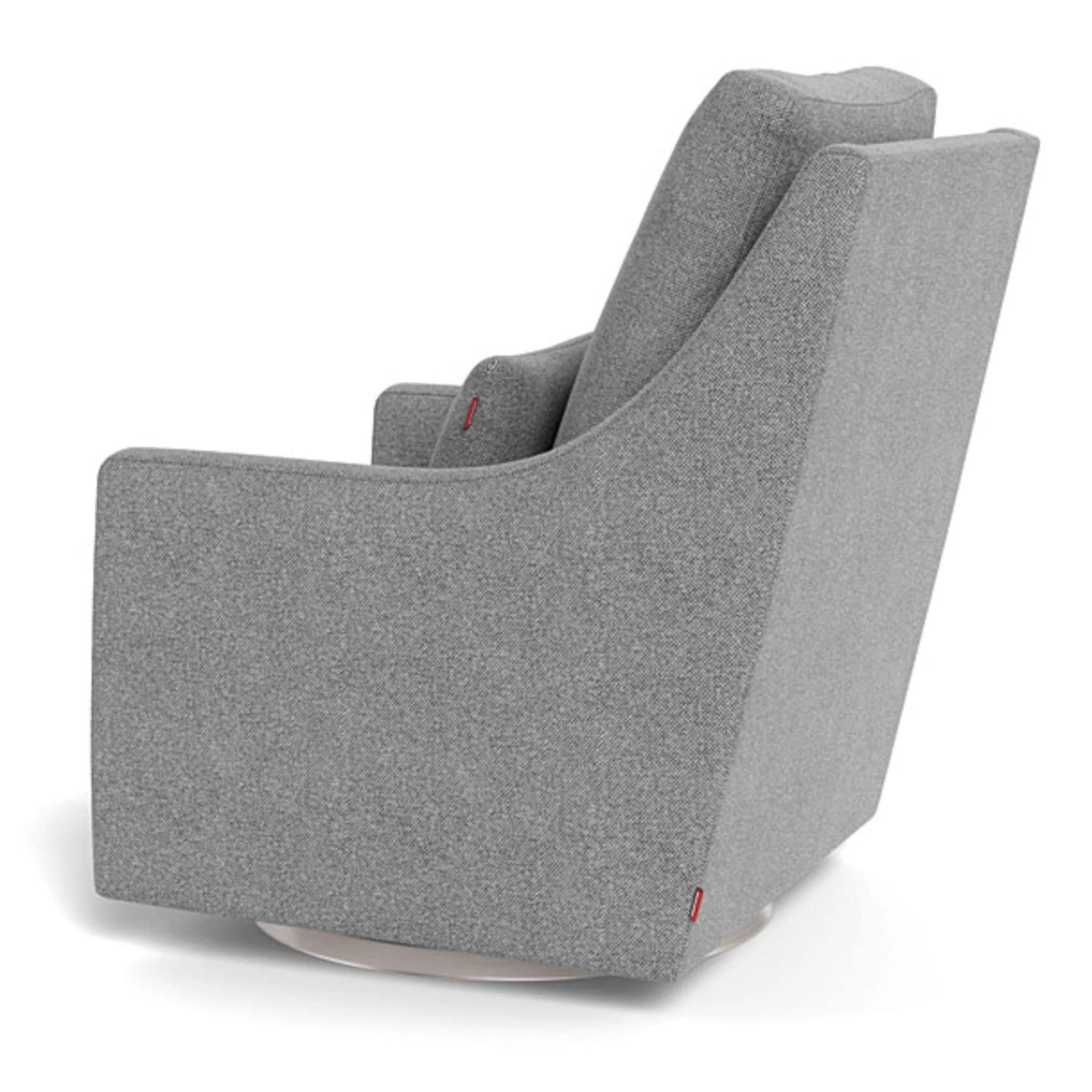 Fauteuil Berçant et Pivotant Vera - Pepper Gris / Argent - Image 6