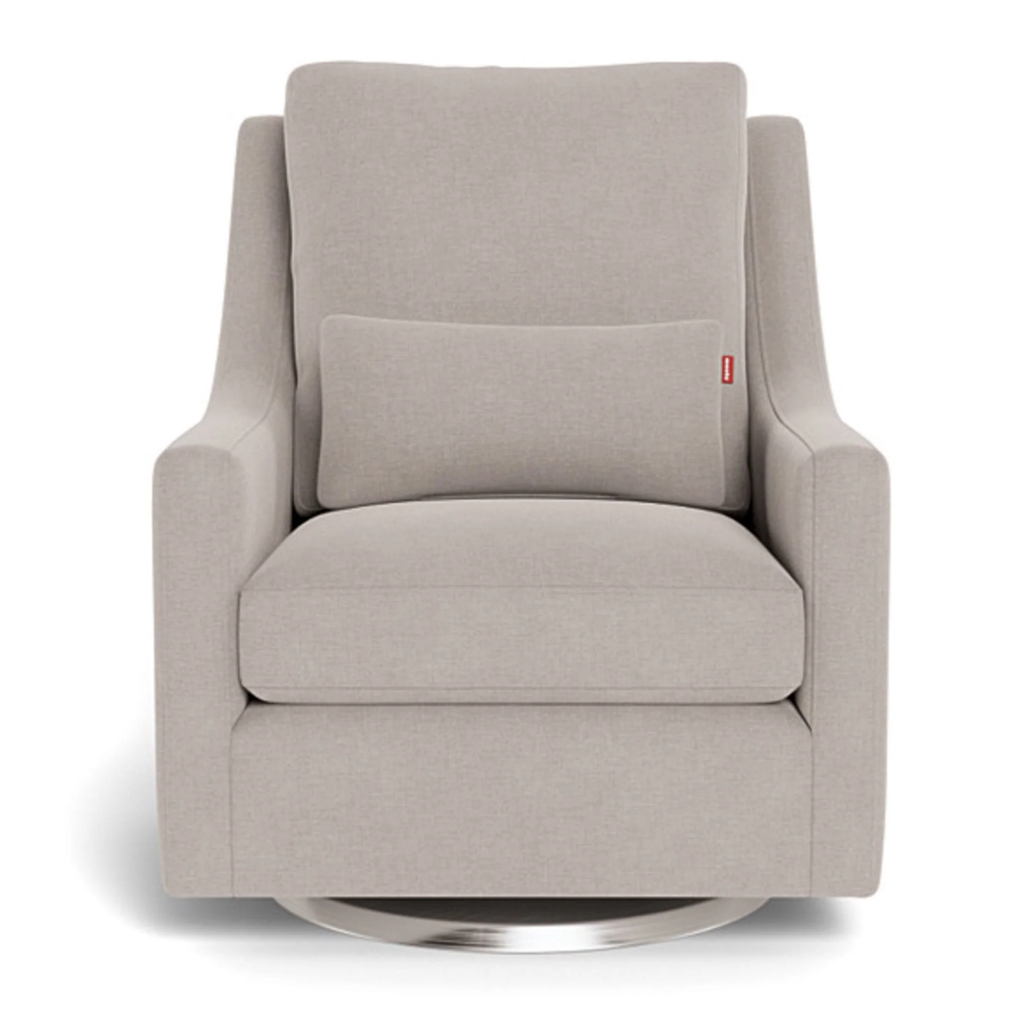 Fauteuil Berçant et Pivotant Vera - Sand / Argent - Image 6
