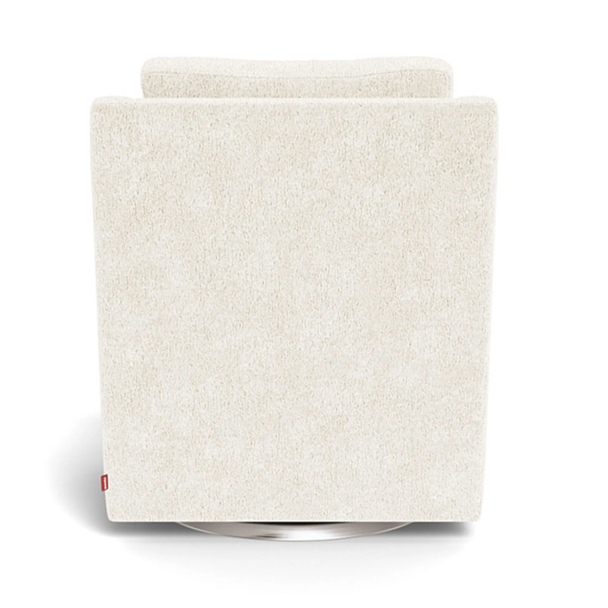 Fauteuil Berçant et Pivotant Vera - Sherpa / Argent - Image 6