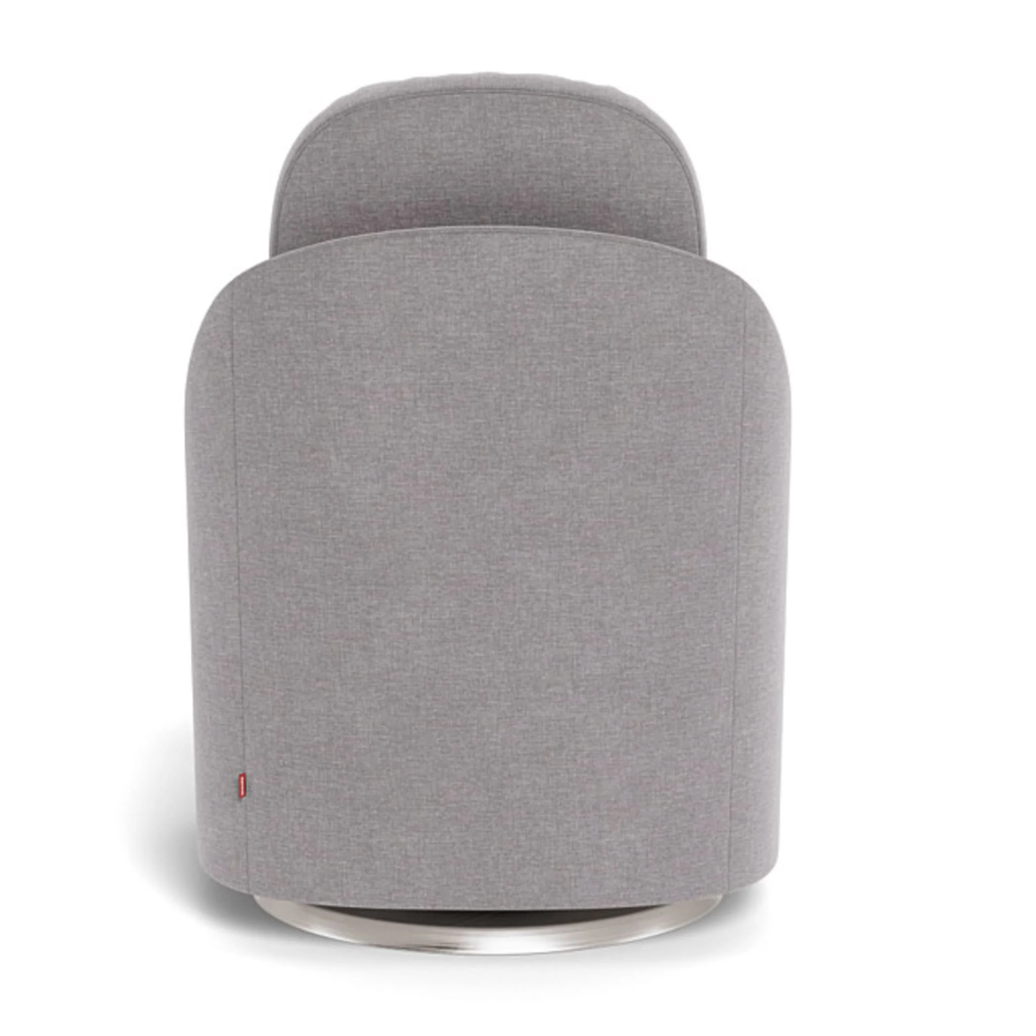Fauteuil Berçant et Pivotant Nessa - Pebble / Argent - Image 5