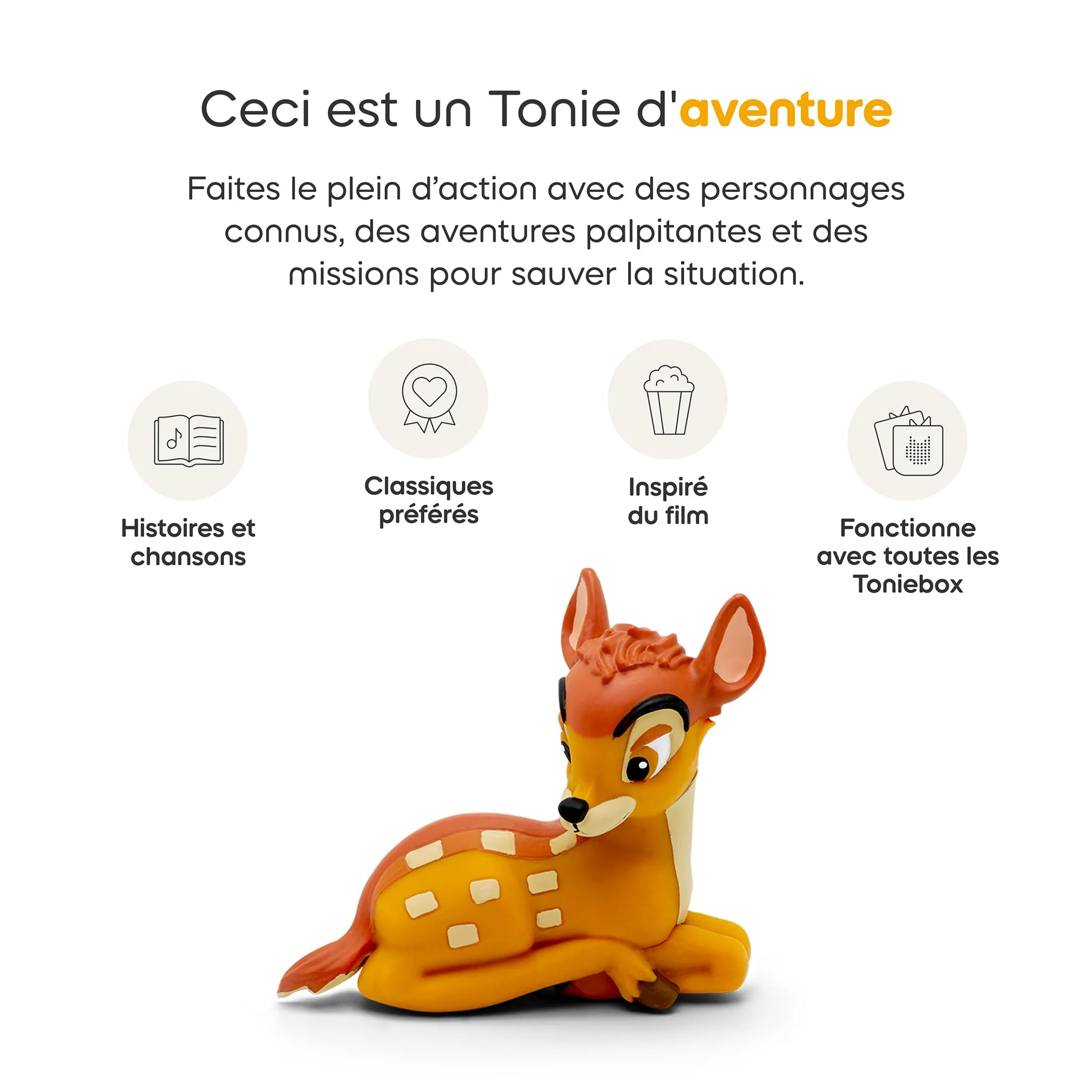 Disney Bambi Tonie Figurine (Français) - Image 4
