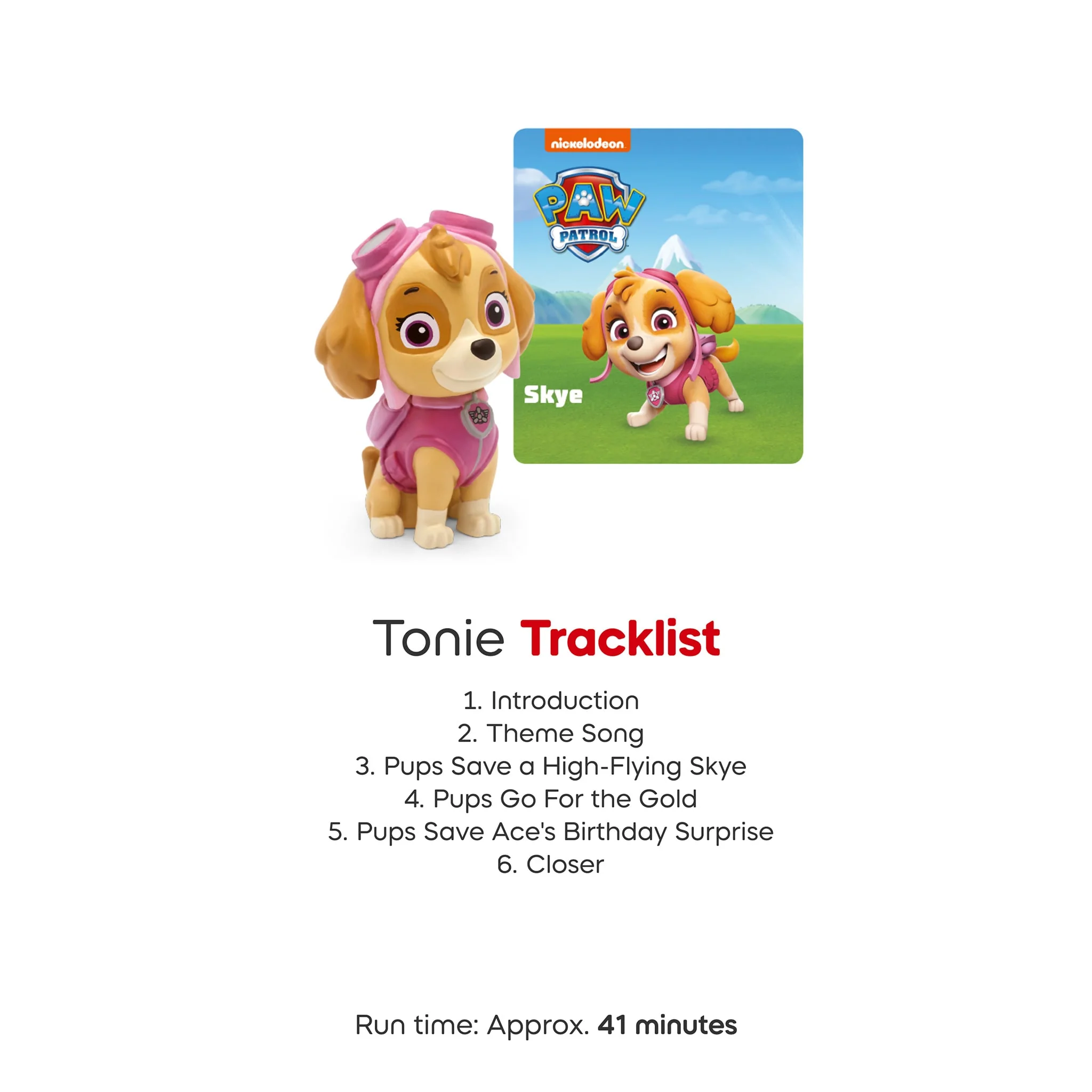 PAW Patrol Skye Tonie Figurine (Anglais) - Image 5