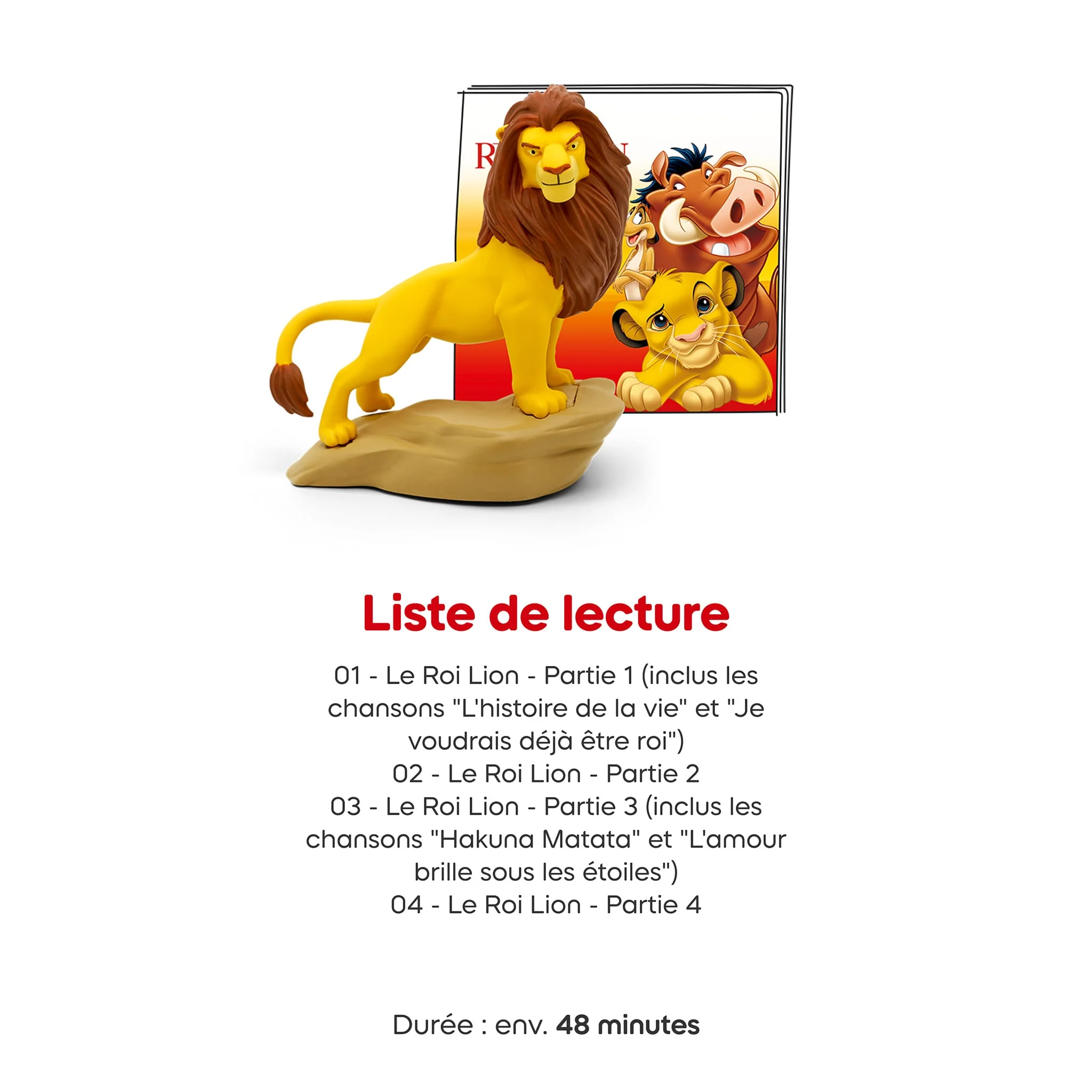 Disney Le Roi Lion - Simba Tonie Figurine (Français) - Image 6