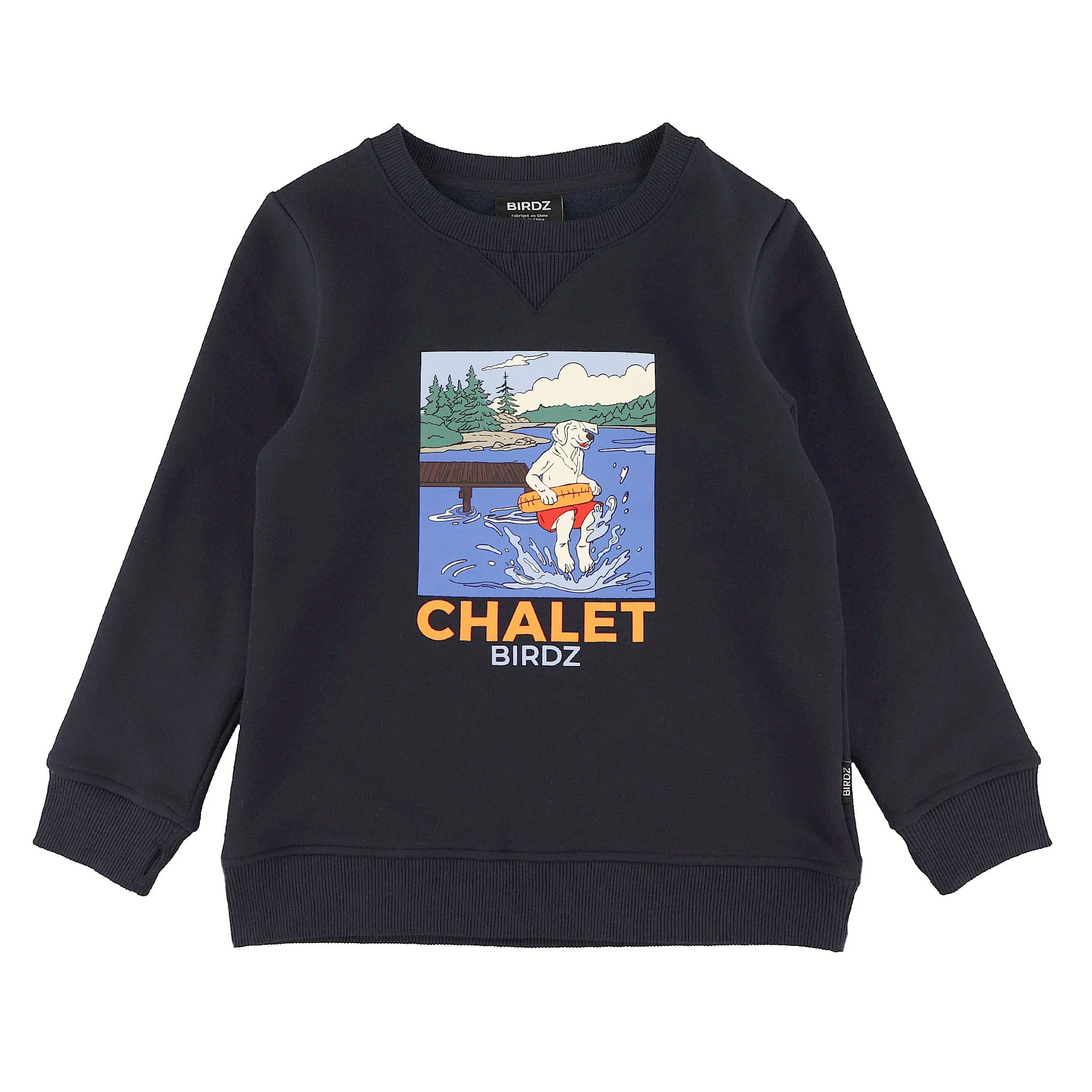 Gilet Ouaté Chien Chalet 2-10ans
