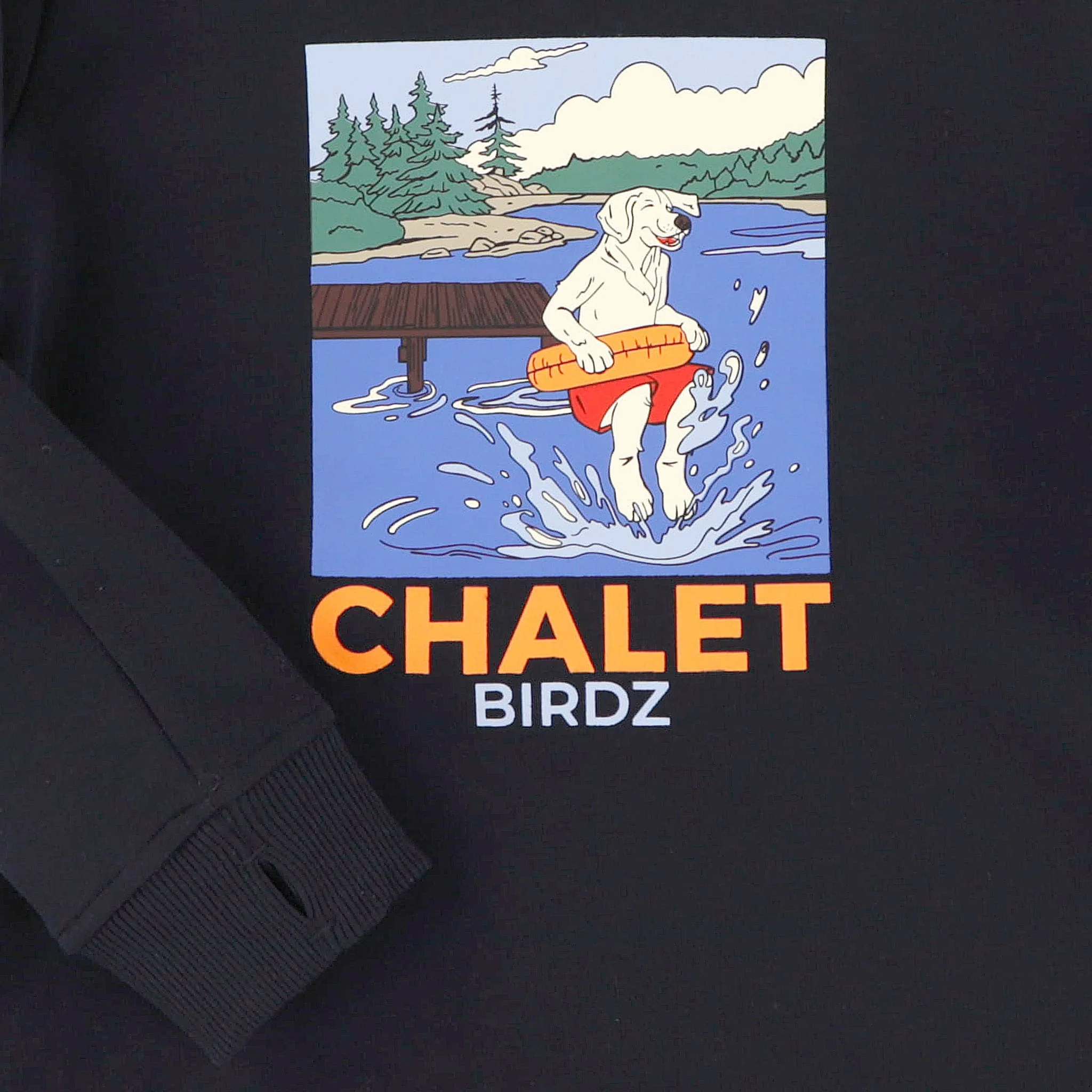 Gilet Ouaté Chien Chalet 2-10ans - Image 4
