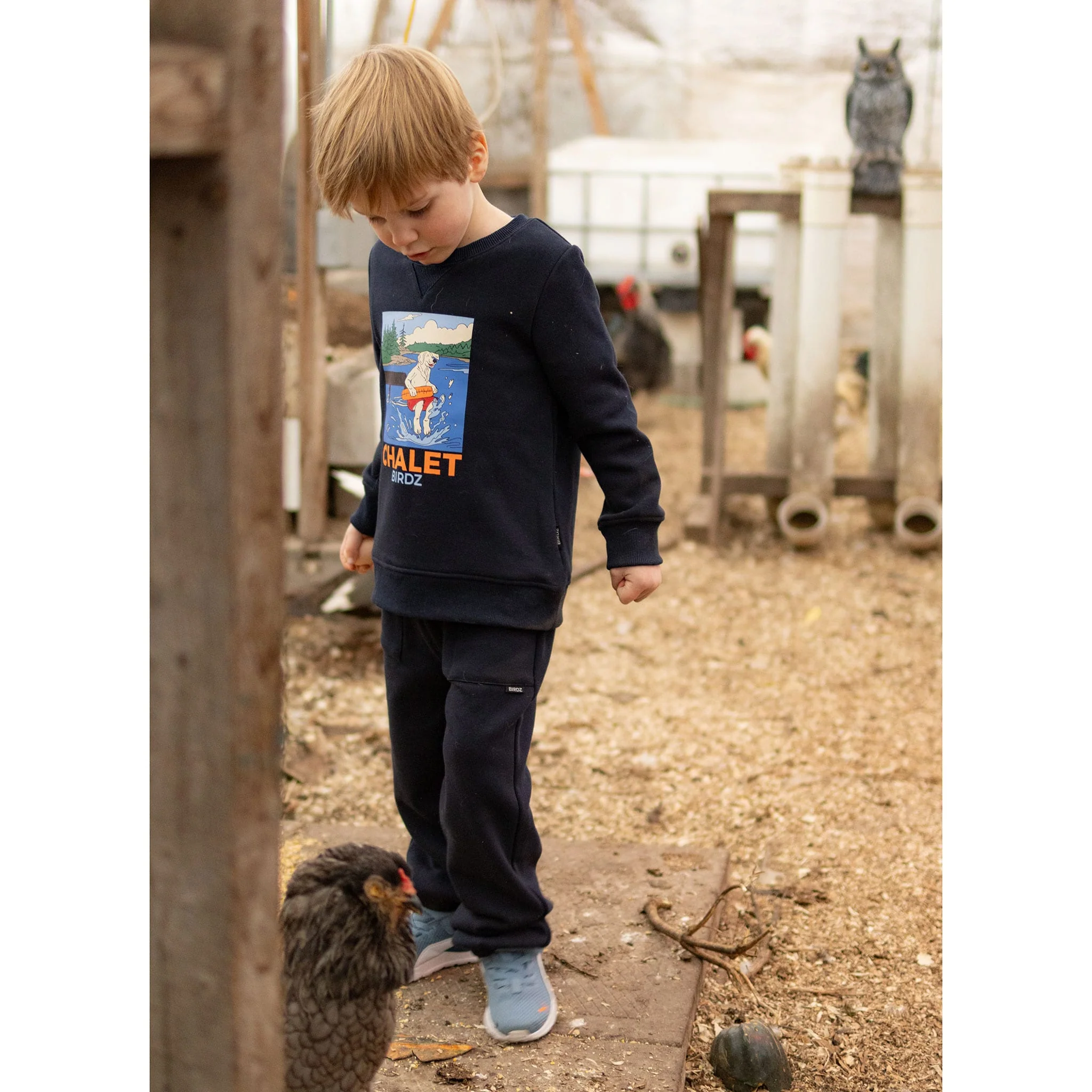 Gilet Ouaté Chien Chalet 2-10ans - Image 7