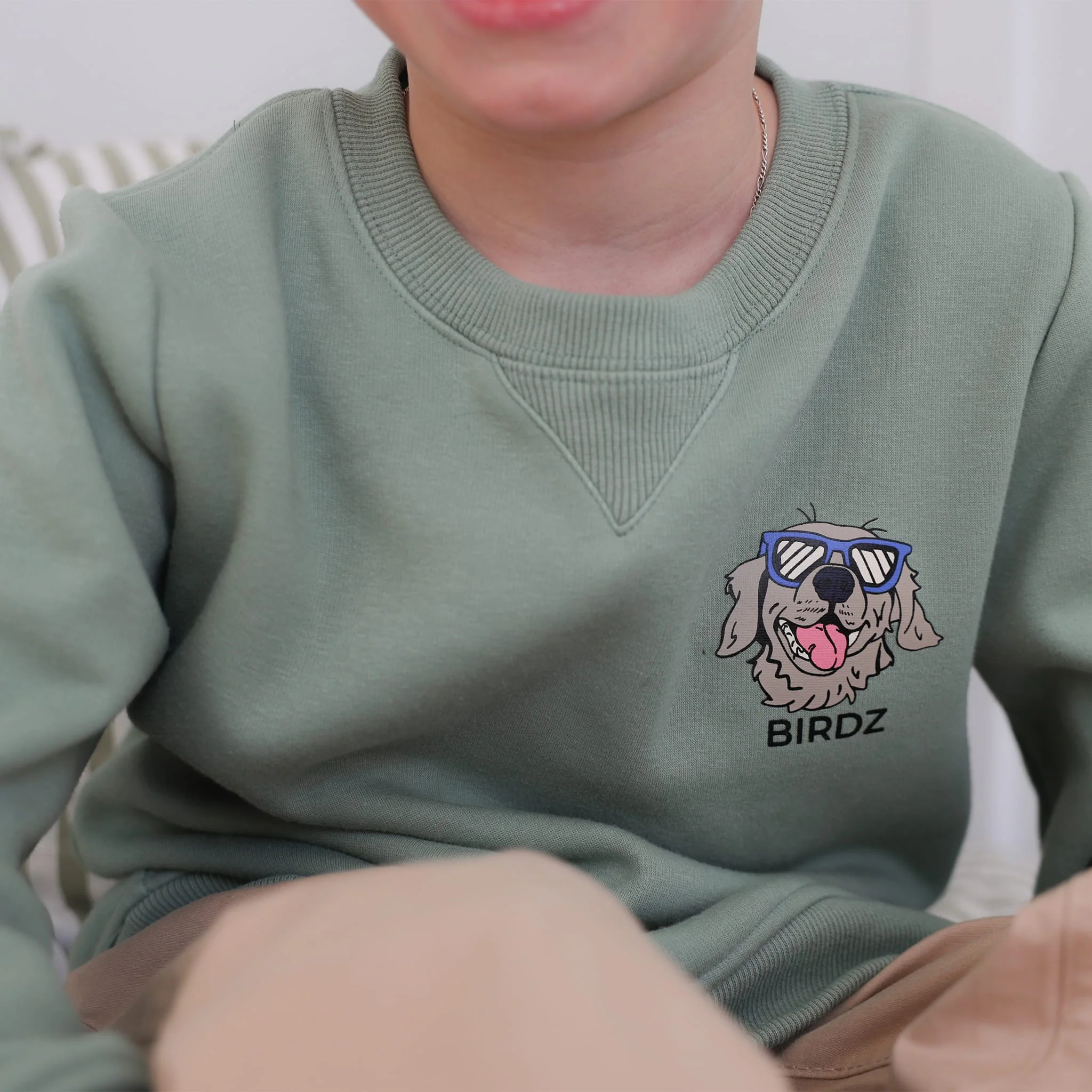 Gilet Ouaté Chien Cool 2-10ans - Image 5