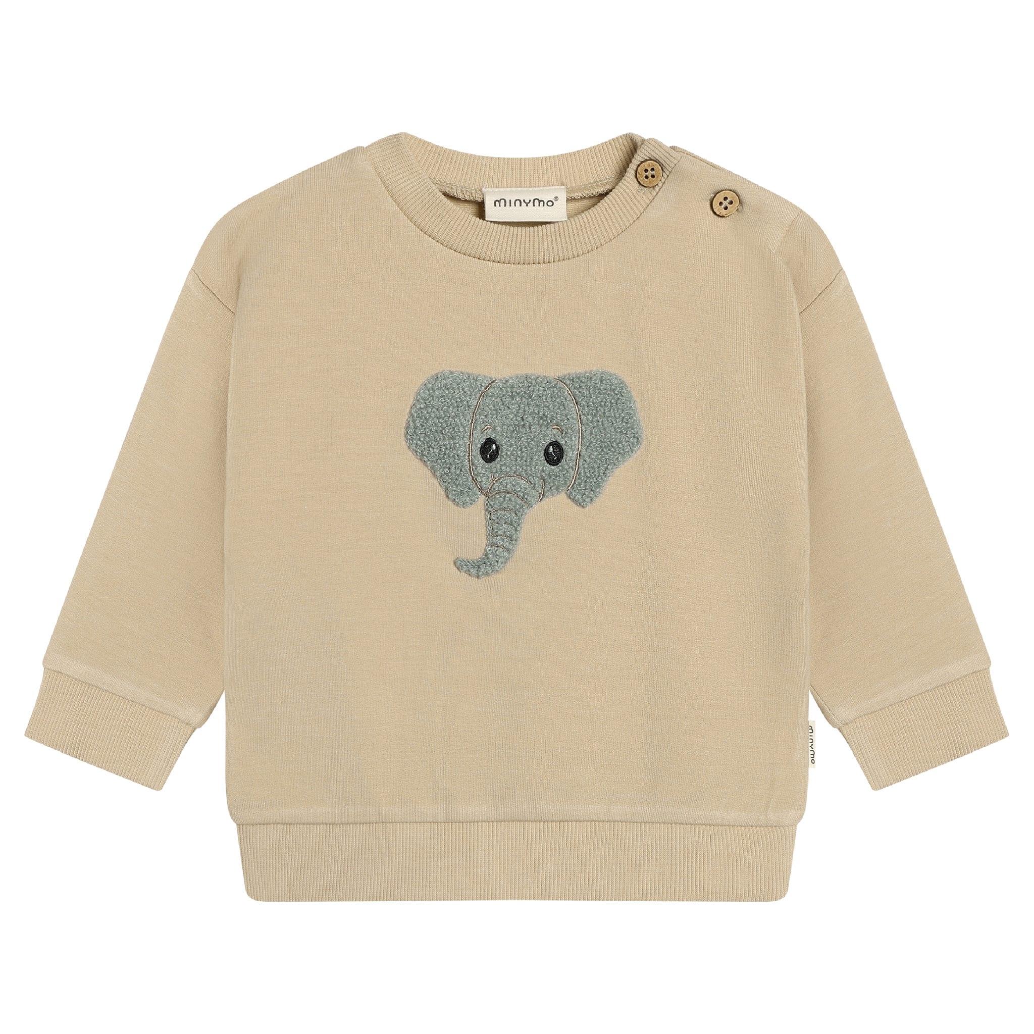 Gilet Ouaté Éléphant 6-24mois
